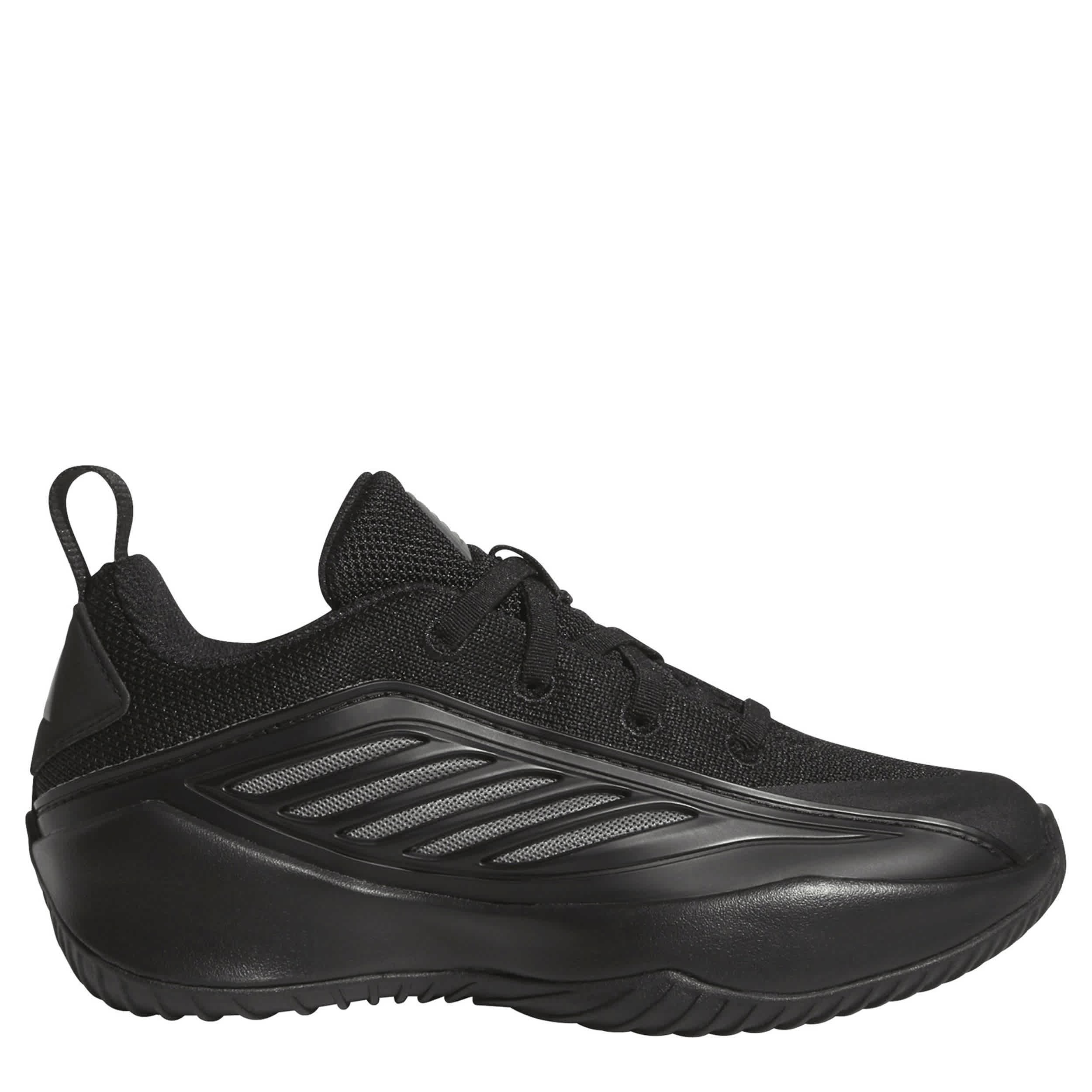 ADIDAS-BOYS LITTLE KID BELIEVE THAT 1 BASKETBALL SHOE-BLACK & GREY