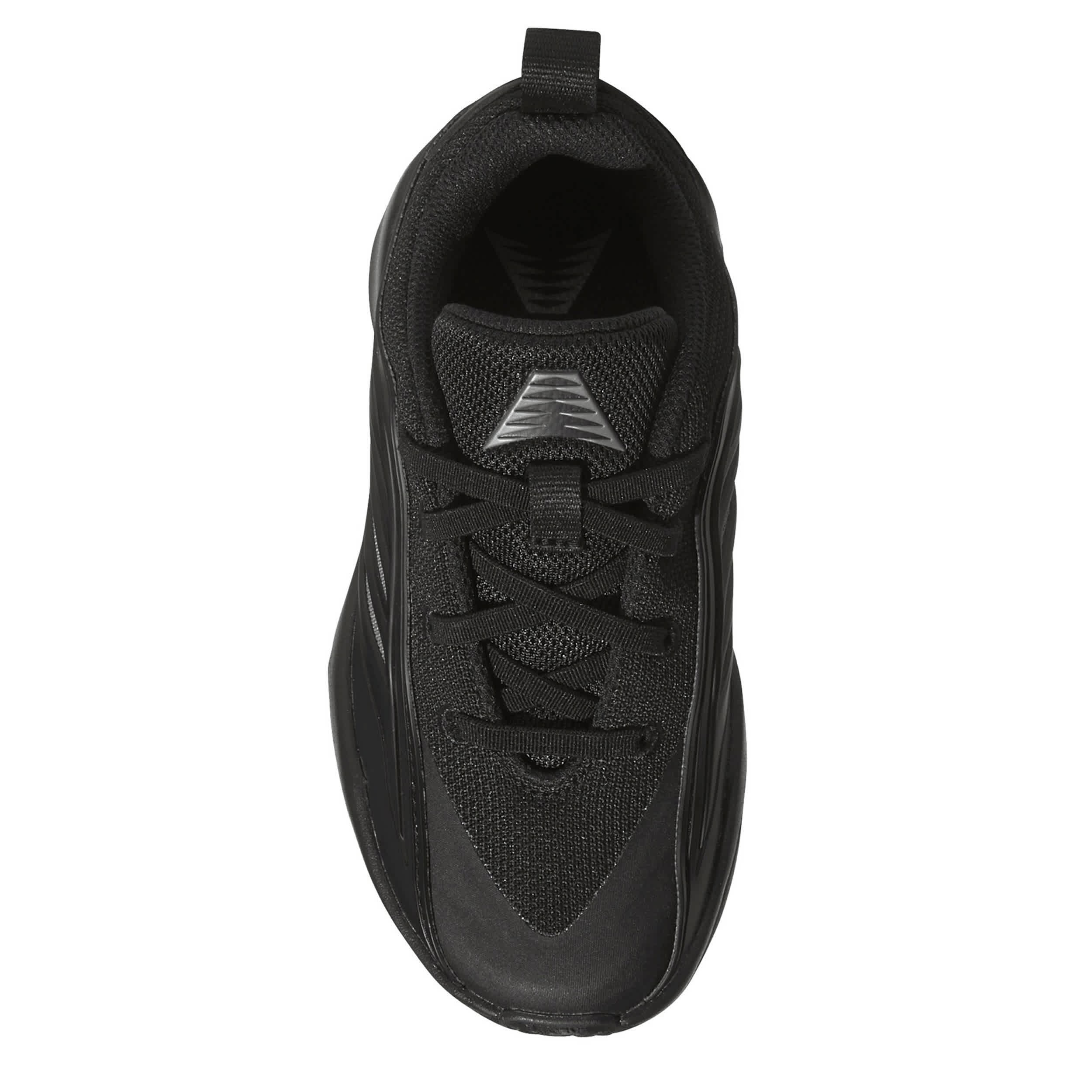 ADIDAS-BOYS LITTLE KID BELIEVE THAT 1 BASKETBALL SHOE-BLACK & GREY