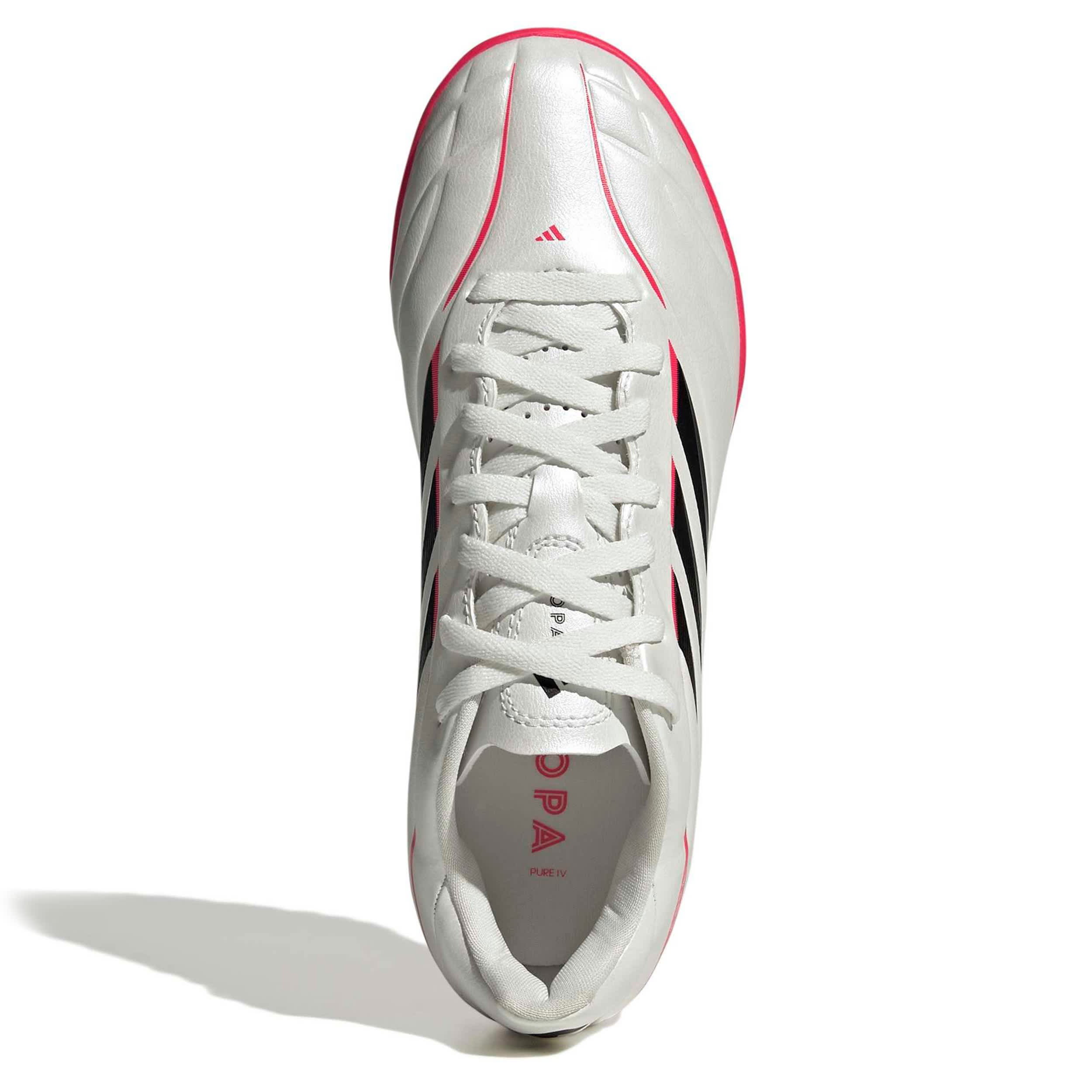 ADIDAS-BOYS COPA PURE IV CL-SILVER & BLACK