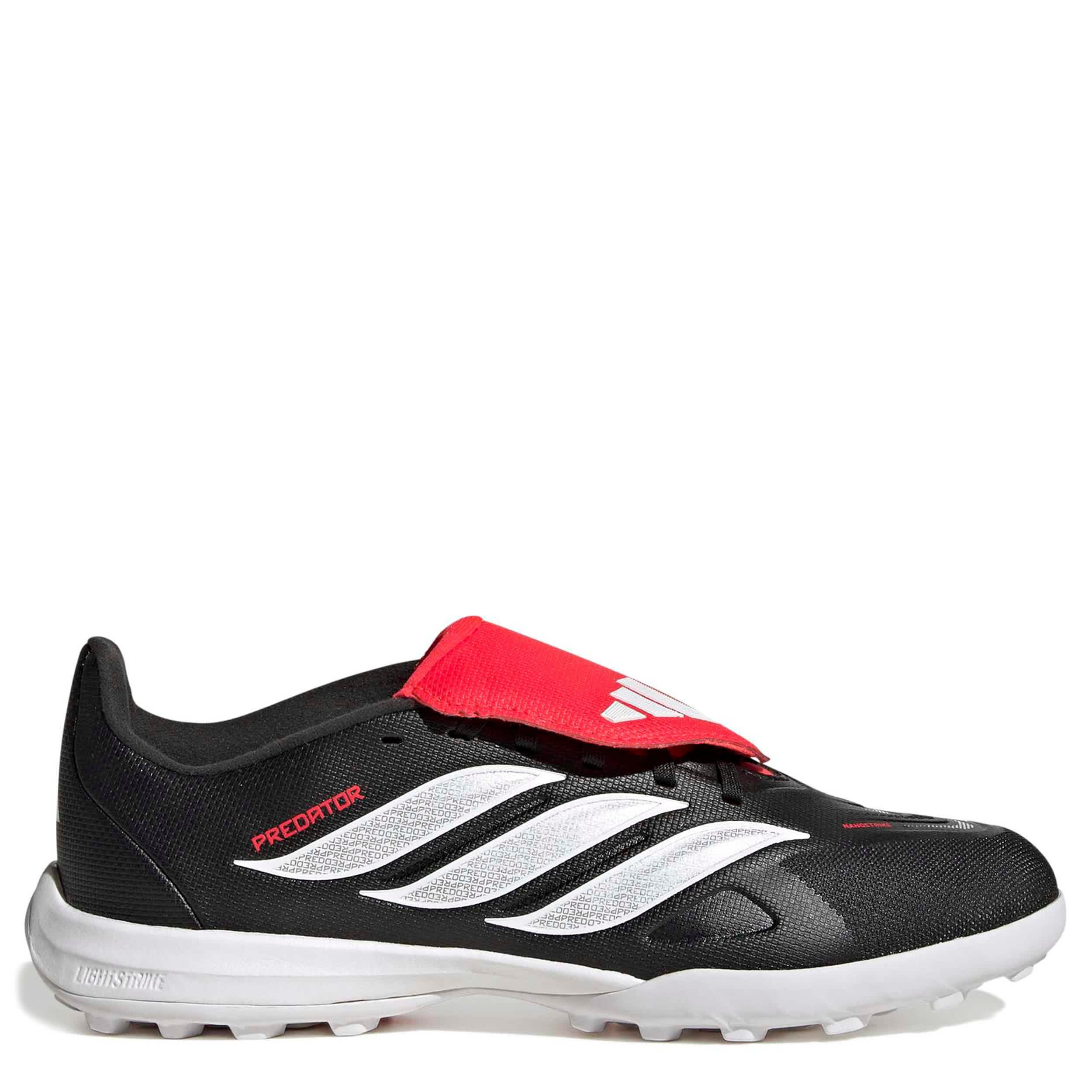 ADIDAS-BOYS BIG-LITTLE KID PREDATOR LEAGUE SOCCER CLEATS-BLACK & WHITE