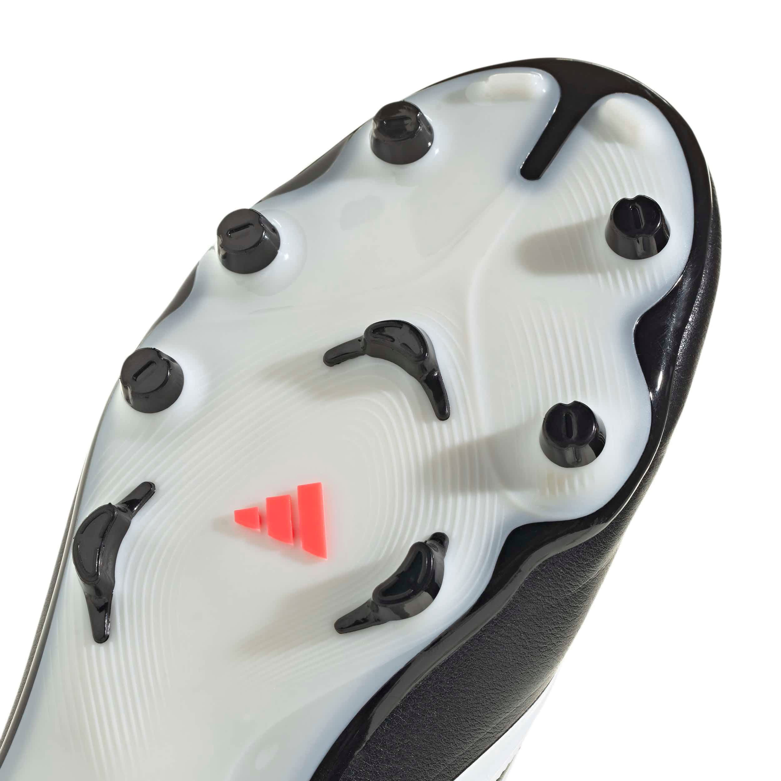 ADIDAS-BOYS BIG-LITTLE COPA PURE IV LEAGUE SOCCER CLEATS-BLACK & WHITE