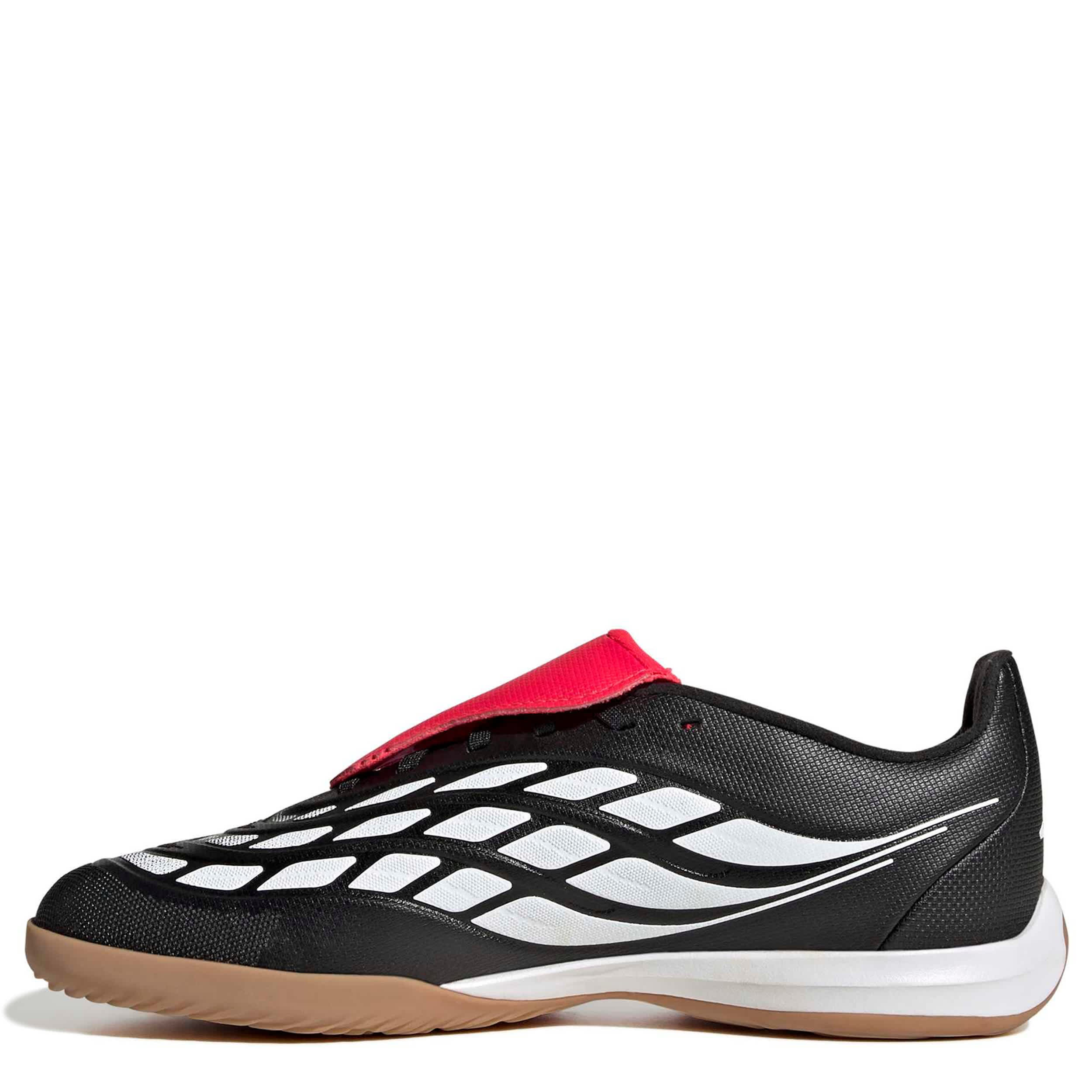 ADIDAS-BOYS BIG-LITTLE KID PREDATOR LEAGUE SOCCER CLEATS-BLACK & WHITE