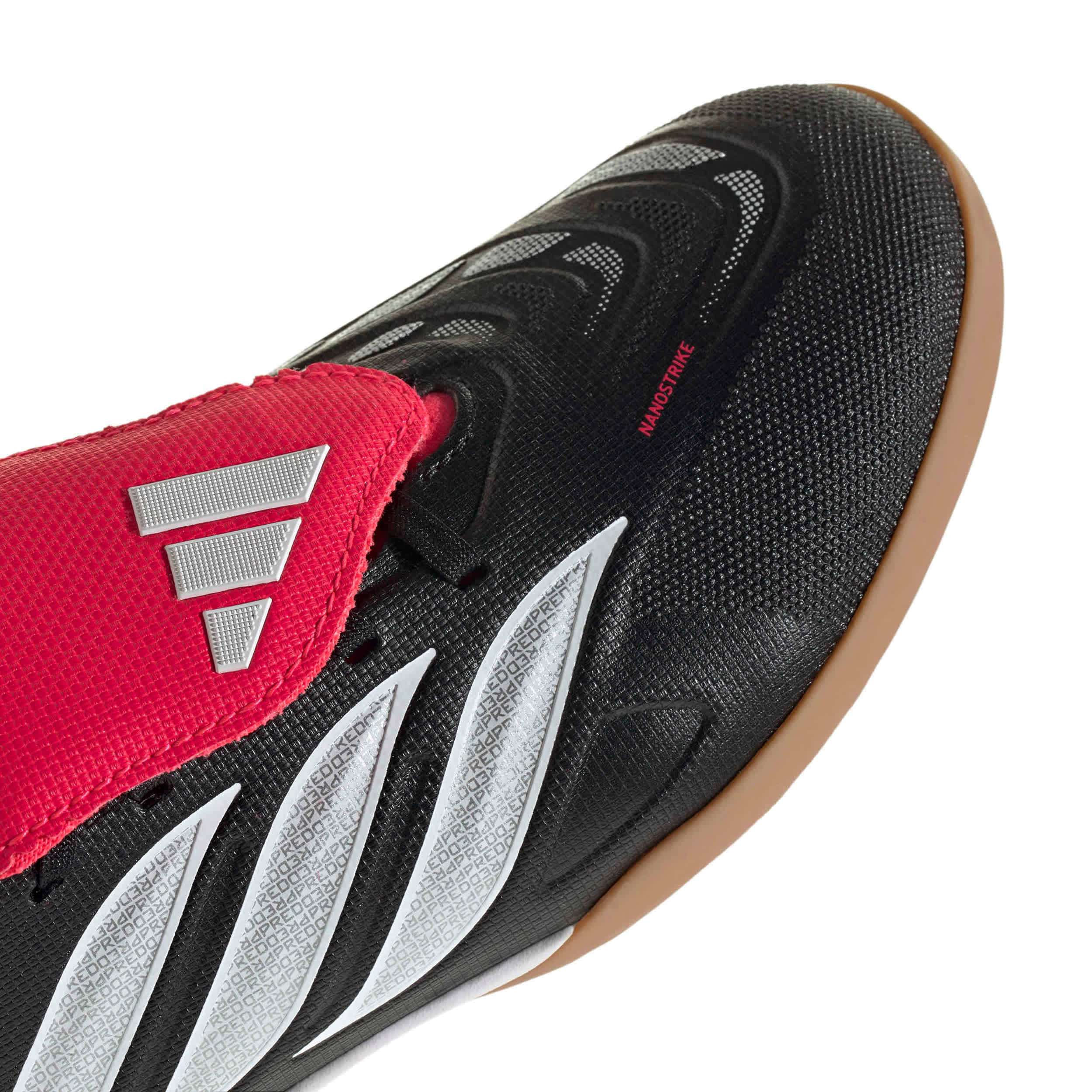 ADIDAS-BOYS BIG-LITTLE KID PREDATOR LEAGUE SOCCER CLEATS-BLACK & WHITE