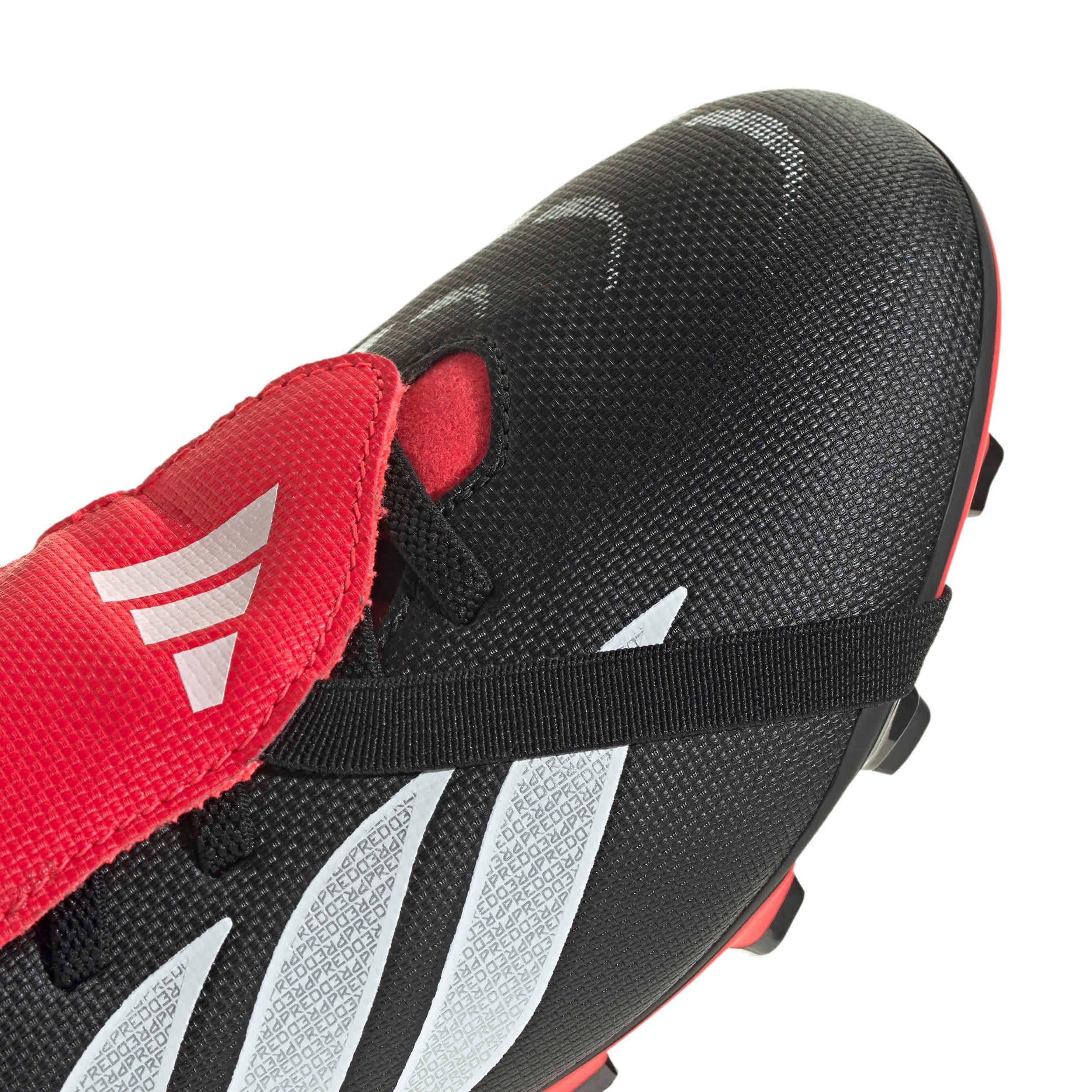 ADIDAS-BOYS BIG-LITTLE KID PREDATOR CLUB SOCCER CLEATS-BLACK & WHITE