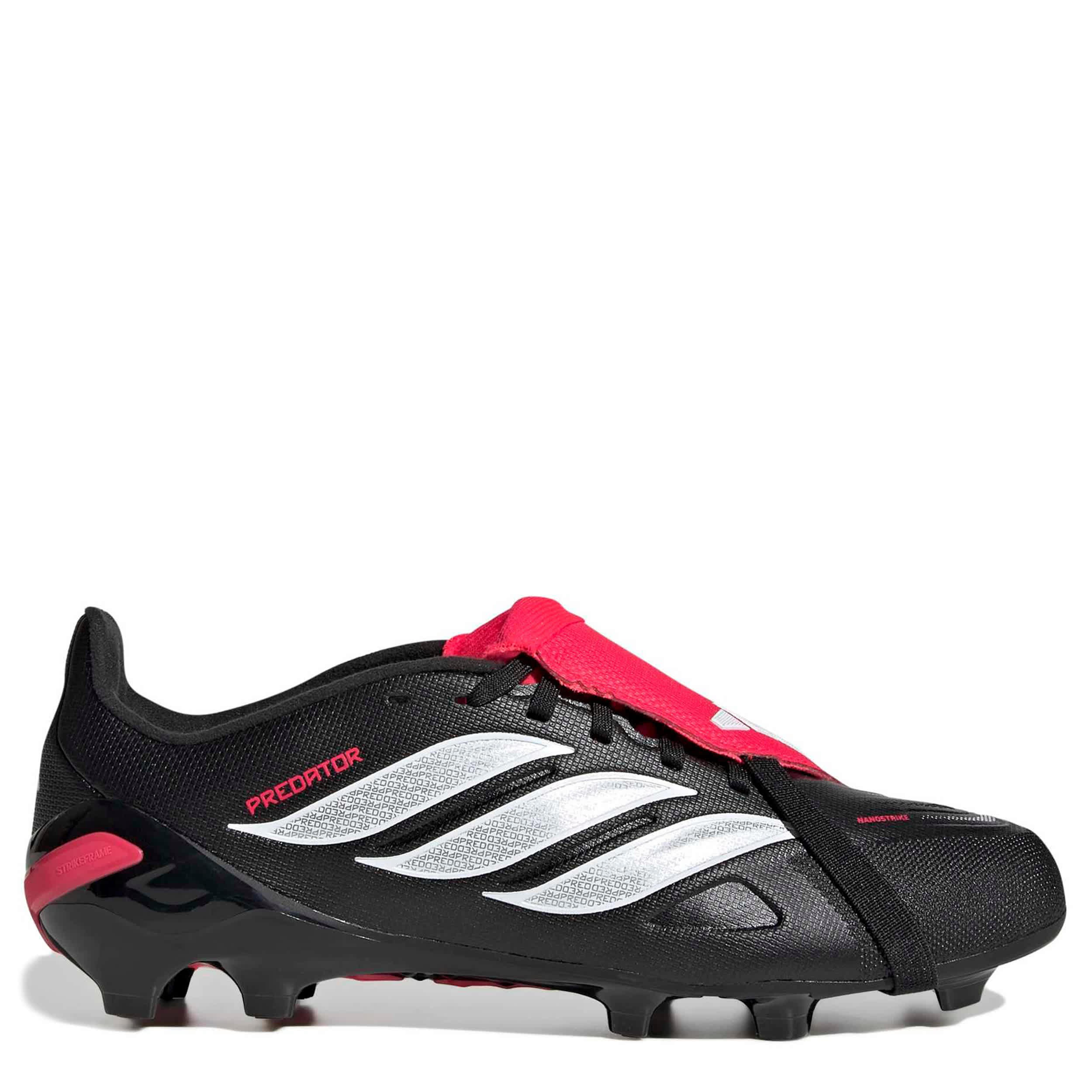 ADIDAS-BOYS BIG-LITTLE KID PREDATOR CLUB SOCCER CLEATS-BLACK & WHITE