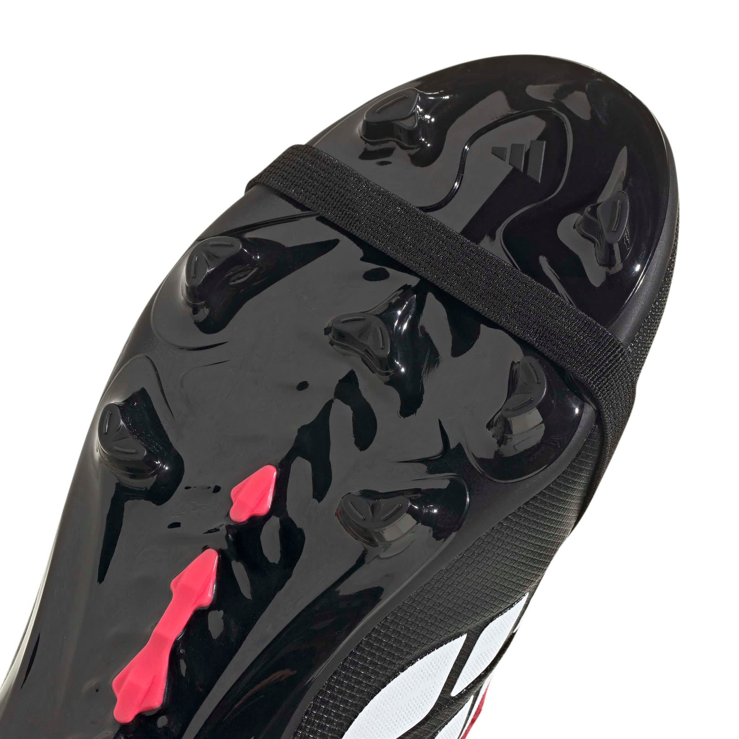 ADIDAS-BOYS BIG-LITTLE KID PREDATOR CLUB SOCCER CLEATS-BLACK & WHITE