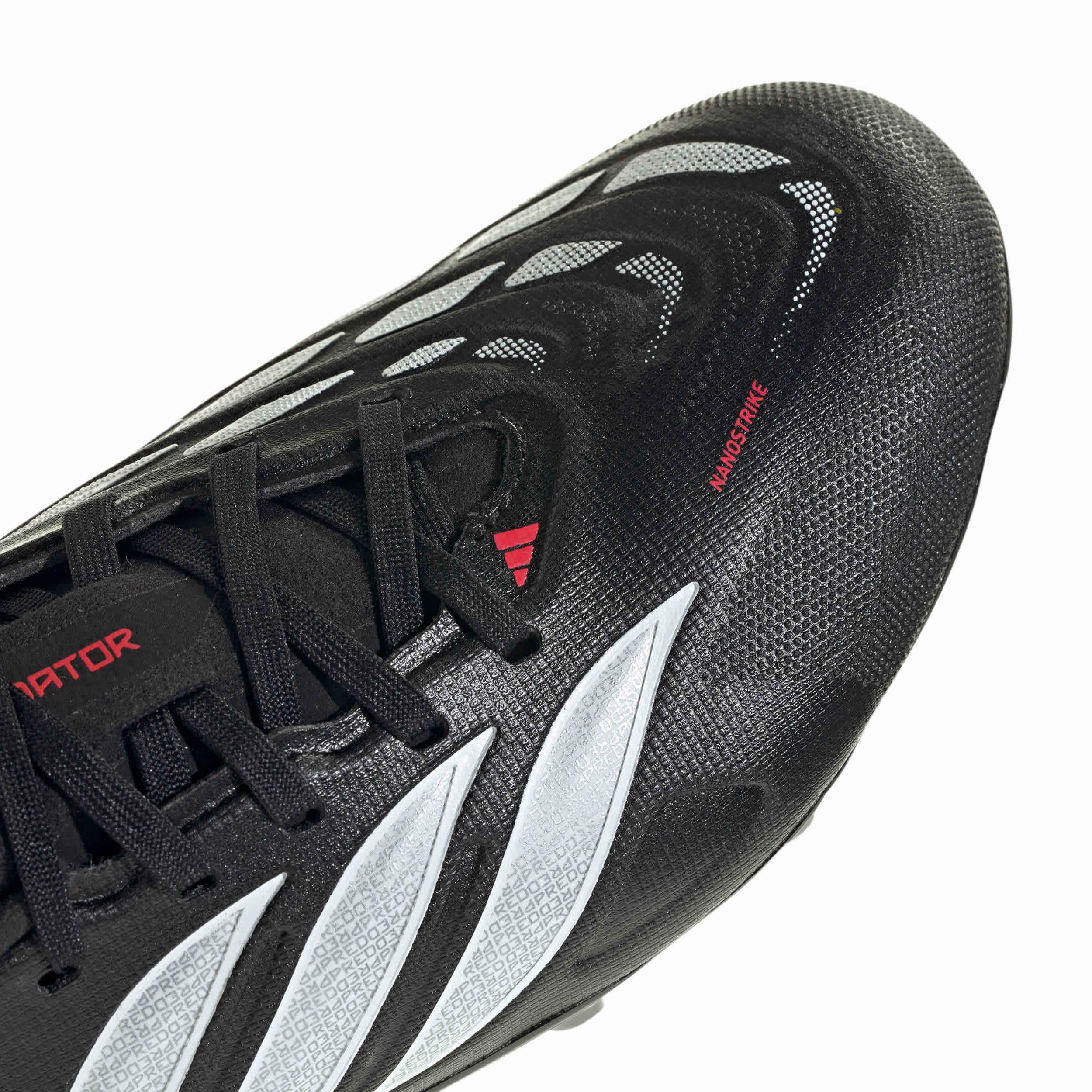 ADIDAS-BOYS BIG-LITTLE KID PREDATOR LEAGUE SOCCER CLEATS-BLACK & WHITE