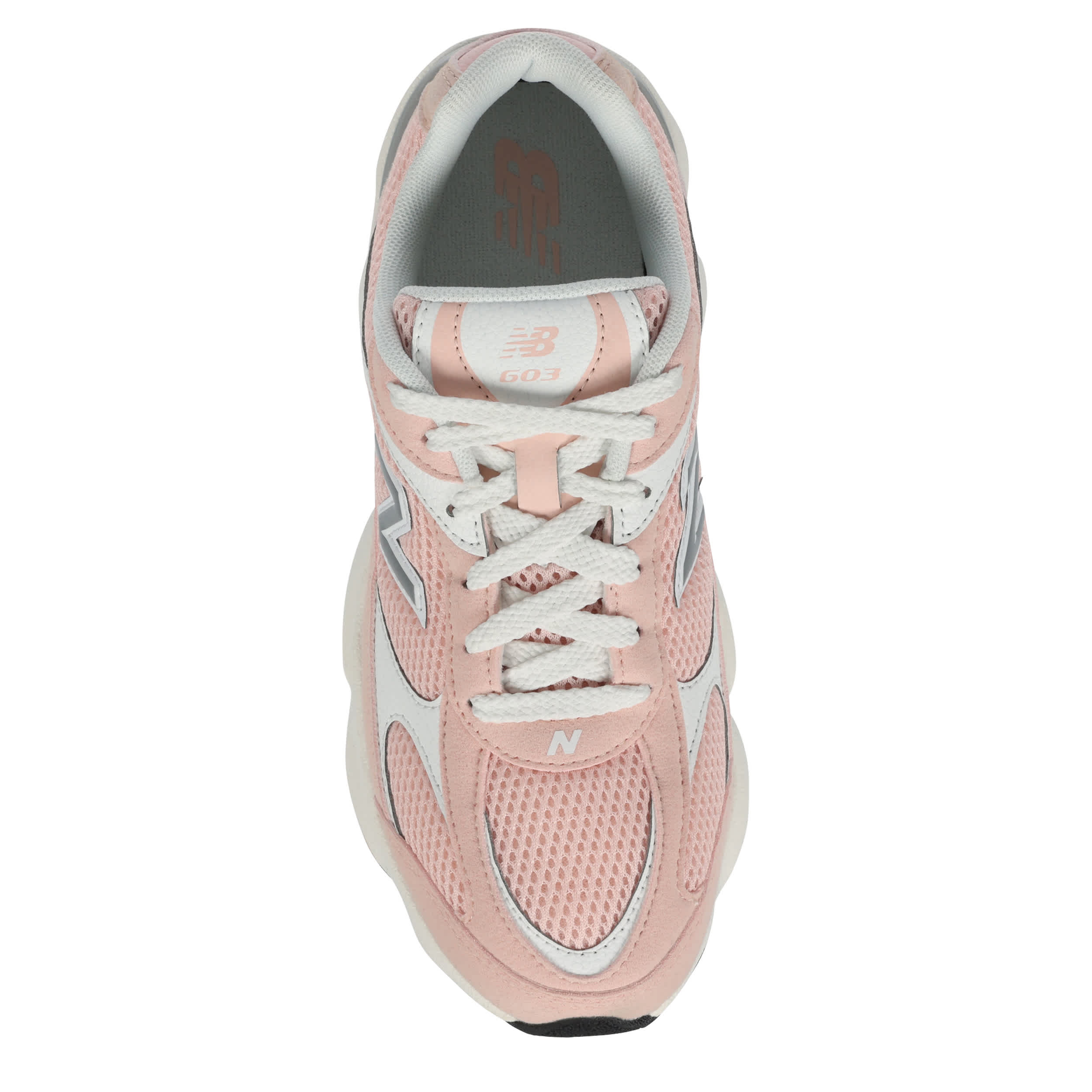 NEW BALANCE-GIRLS BIG KID 603 SNEAKER-PINK & GREY