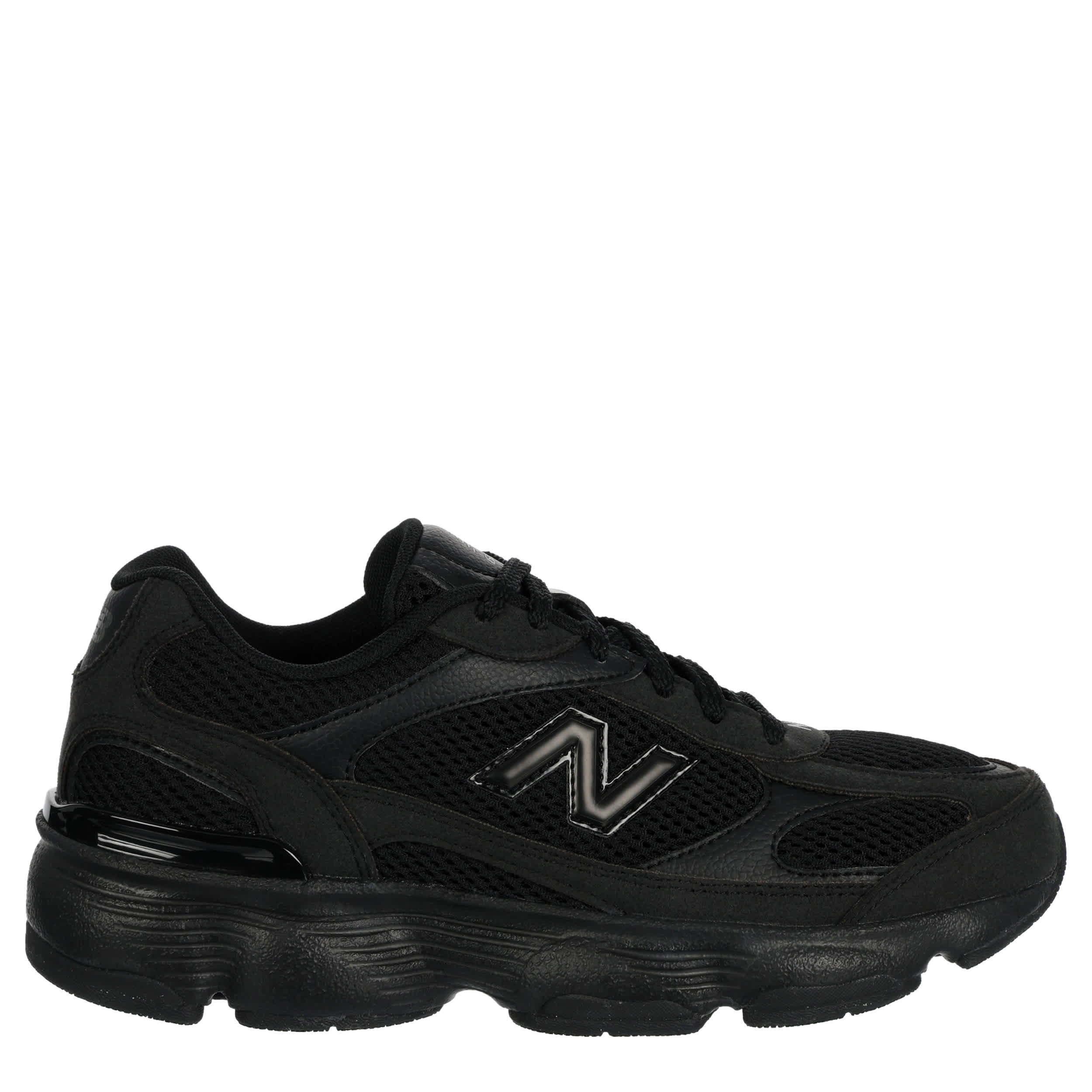 NEW BALANCE-BOYS BIG KID 603 SNEAKER-BLACK & BLACK