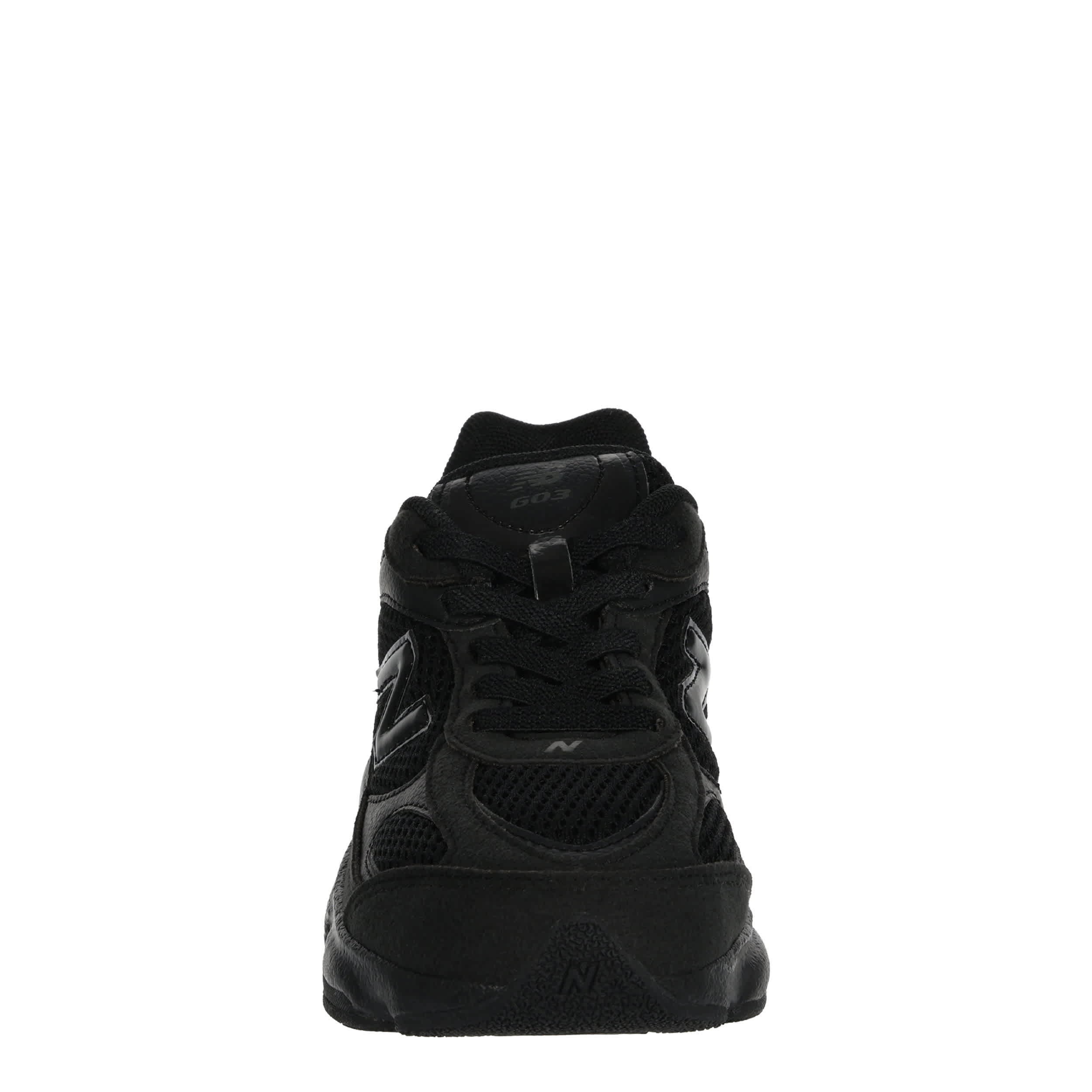 NEW BALANCE-BOYS LITTLE KID 603 SNEAKER-BLACK & GREY