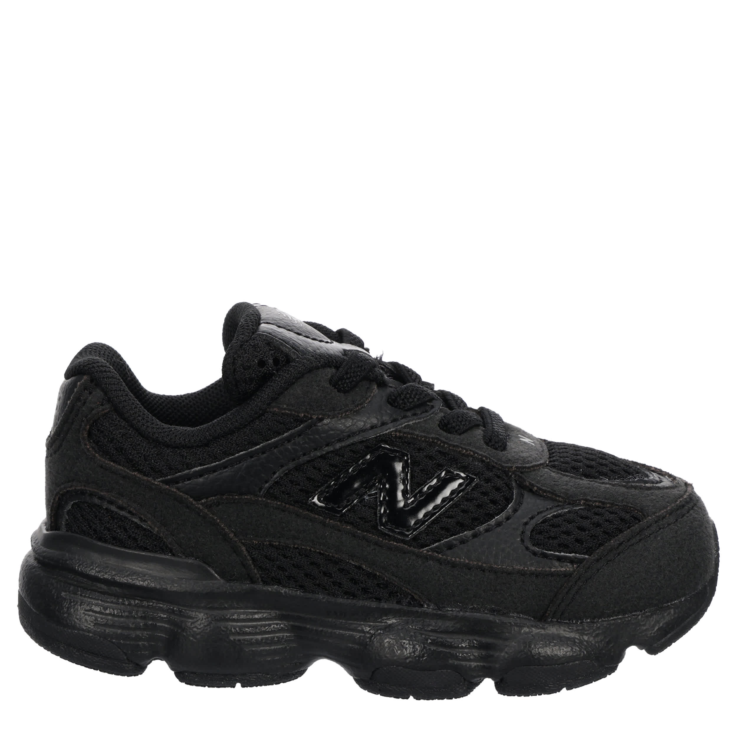 NEW BALANCE-BOYS INFANT TODDLER 603 SNEAKER-BLACK & BLACK