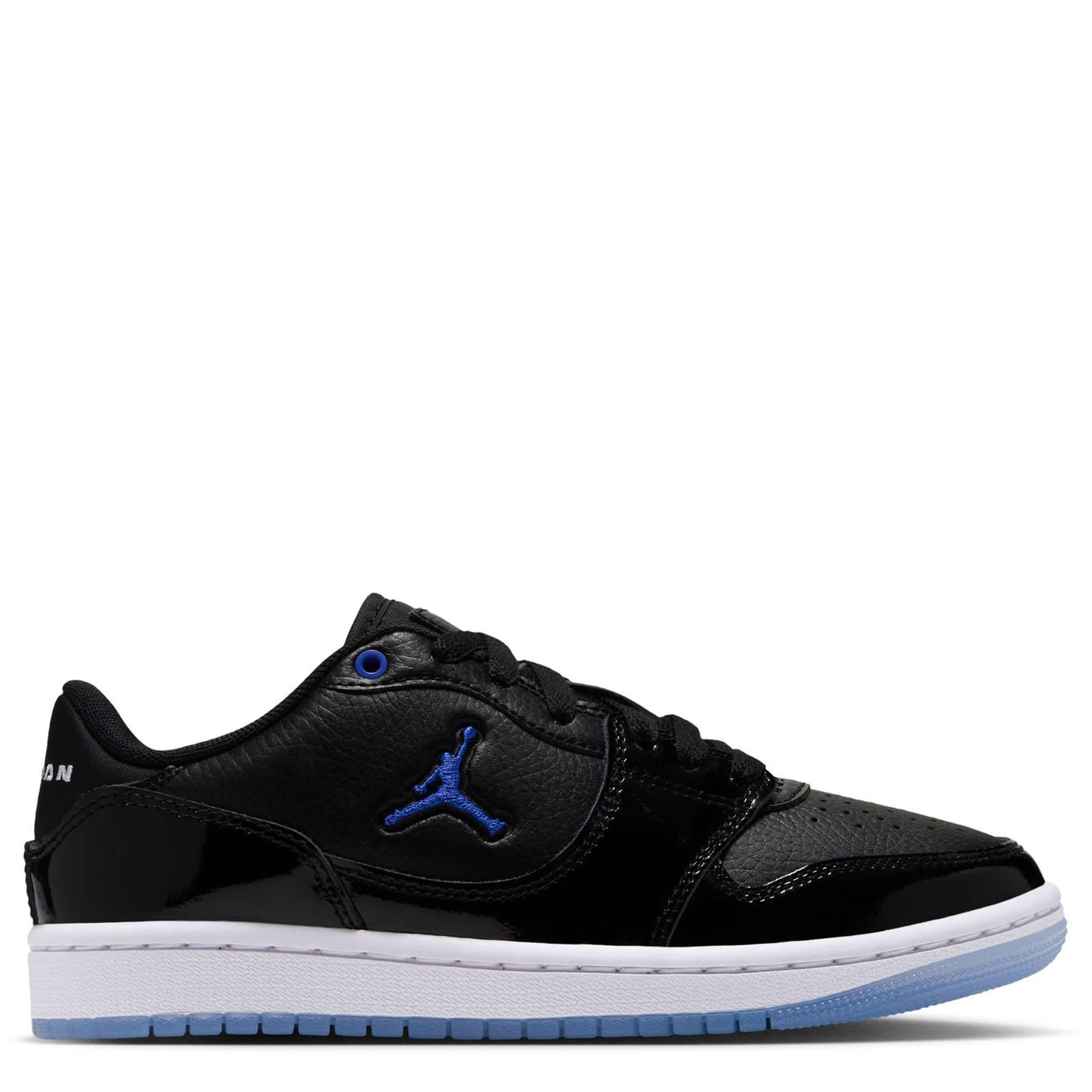 JORDAN-BOYS BIG KID COURT CONNECT SNEAKER-BLACK & BLUE