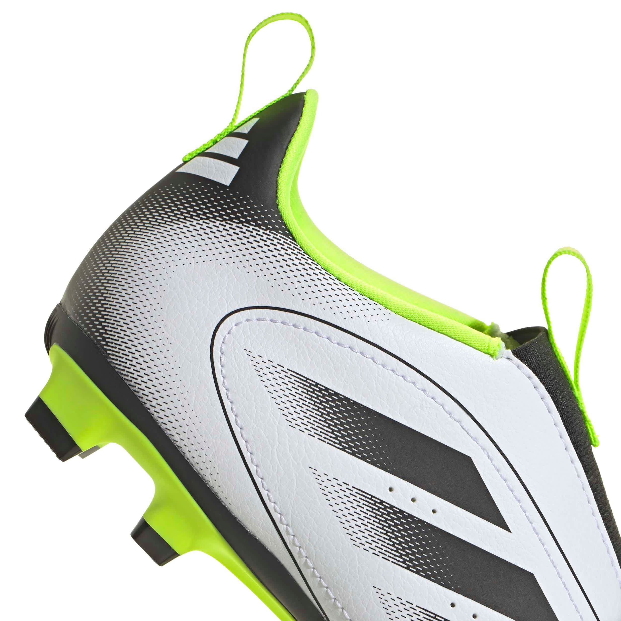 ADIDAS-GIRLS GOLETTO IX FG/M-WHITE & BLACK