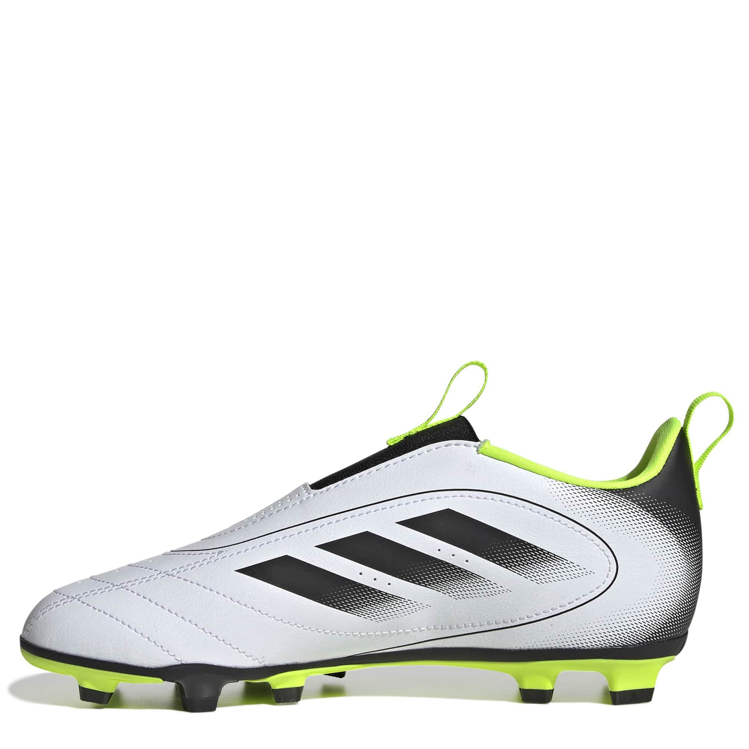 ADIDAS-GIRLS GOLETTO IX FG/M-WHITE & BLACK