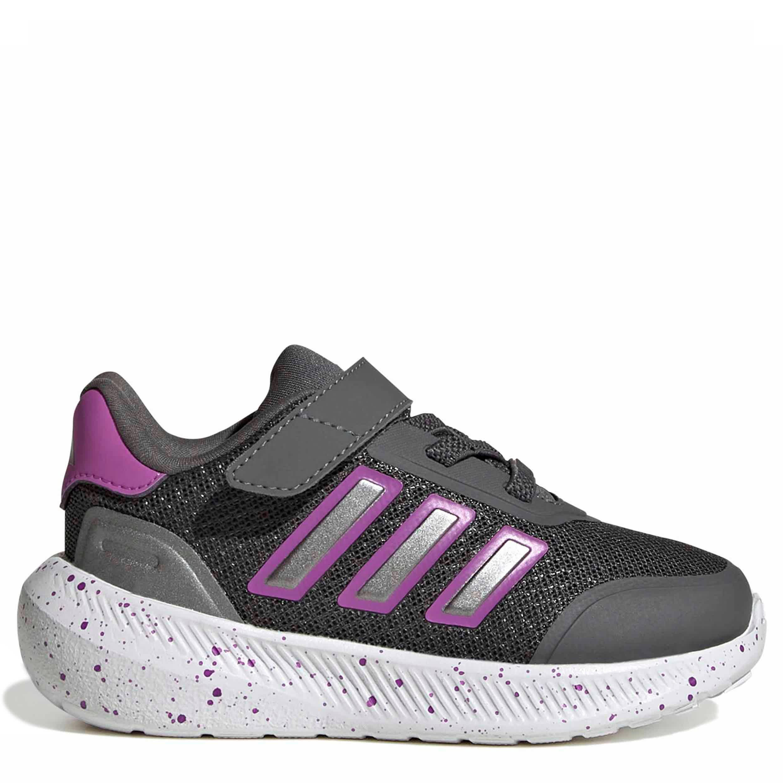 ADIDAS-BOYS X_PLRPATH EL I-GREY & PURPLE