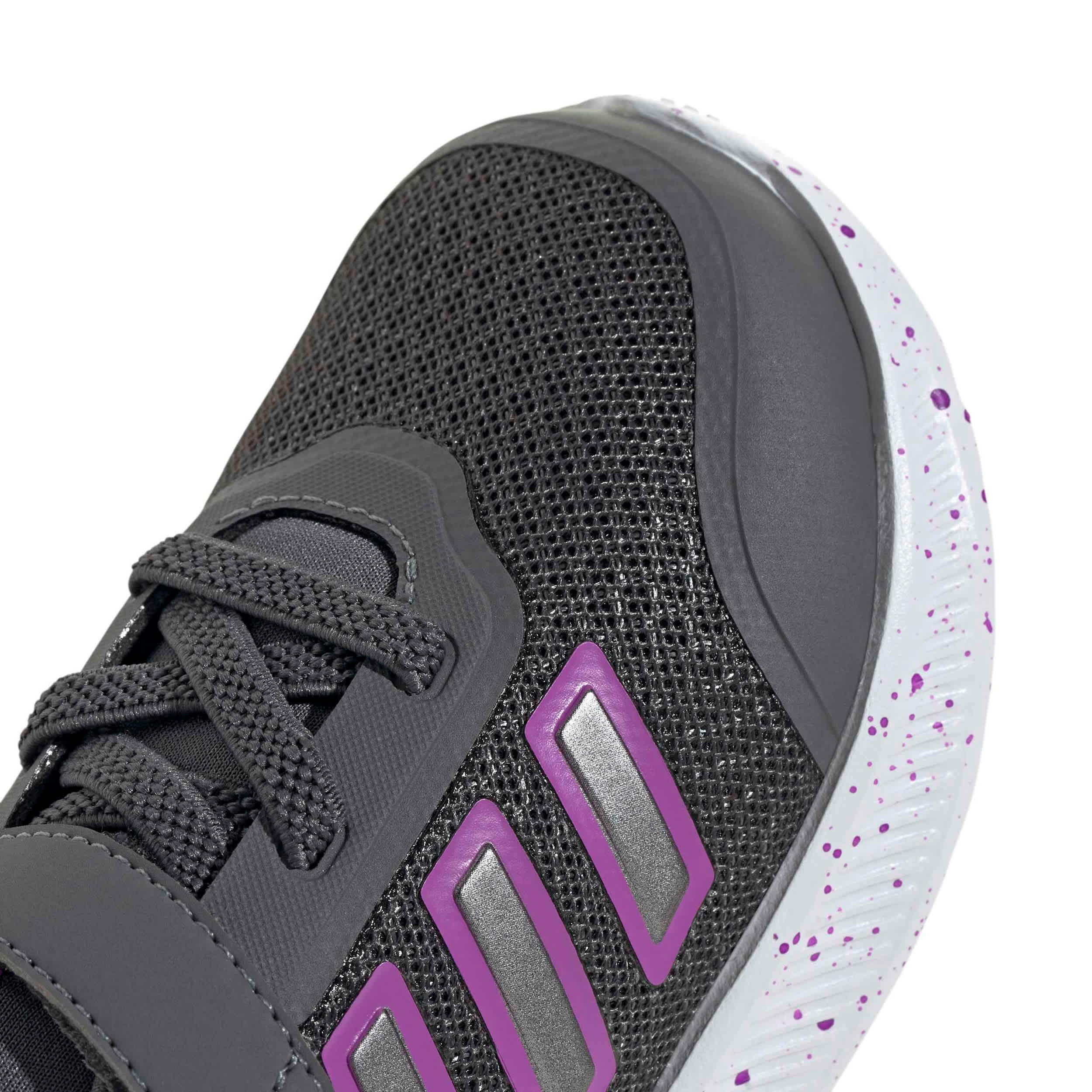 ADIDAS-BOYS X_PLRPATH EL I-GREY & PURPLE