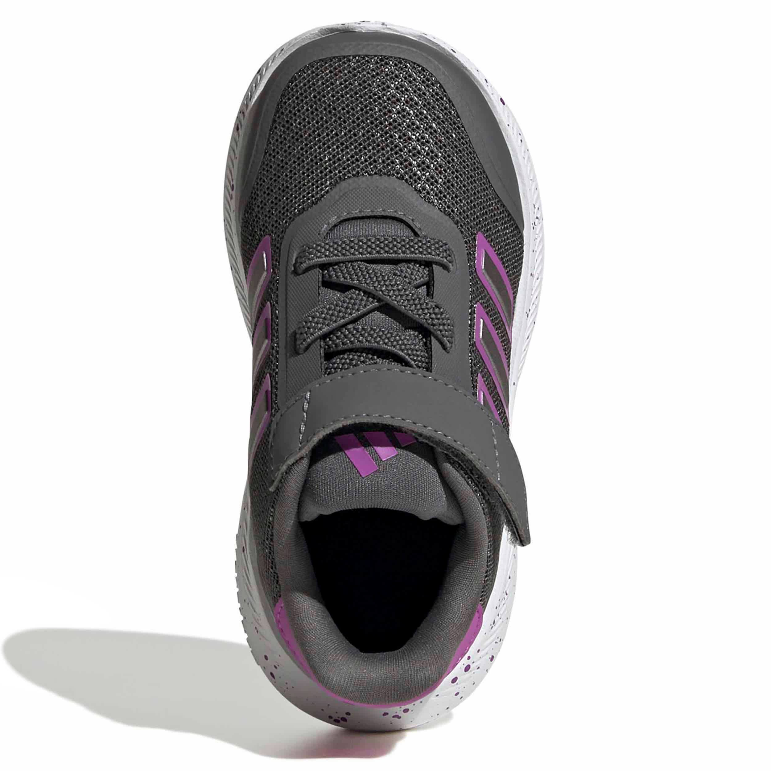 ADIDAS-BOYS X_PLRPATH EL I-GREY & PURPLE
