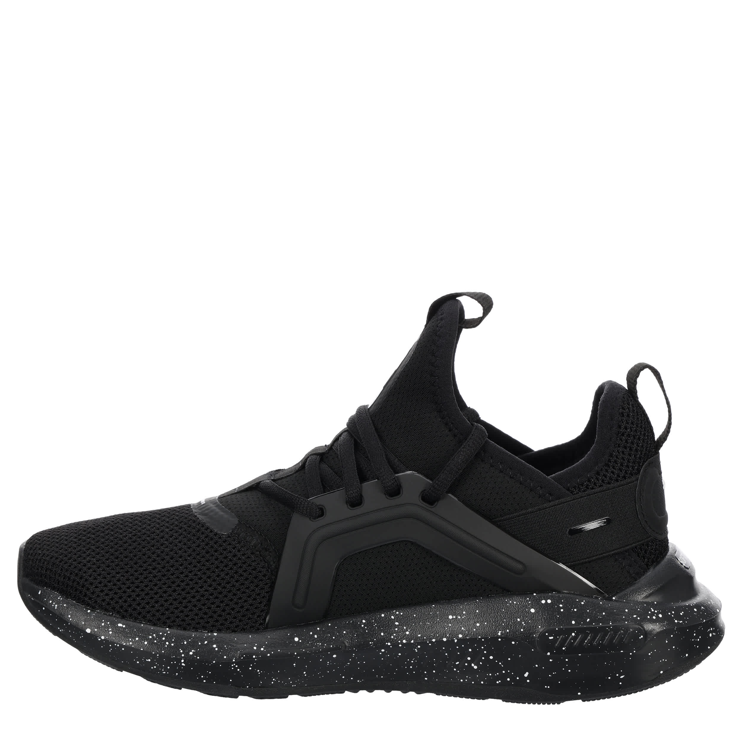 PUMA-BOYS BIG KID SOFTRIDE ENZO 5 SNEAKER-BLACK & BLACK