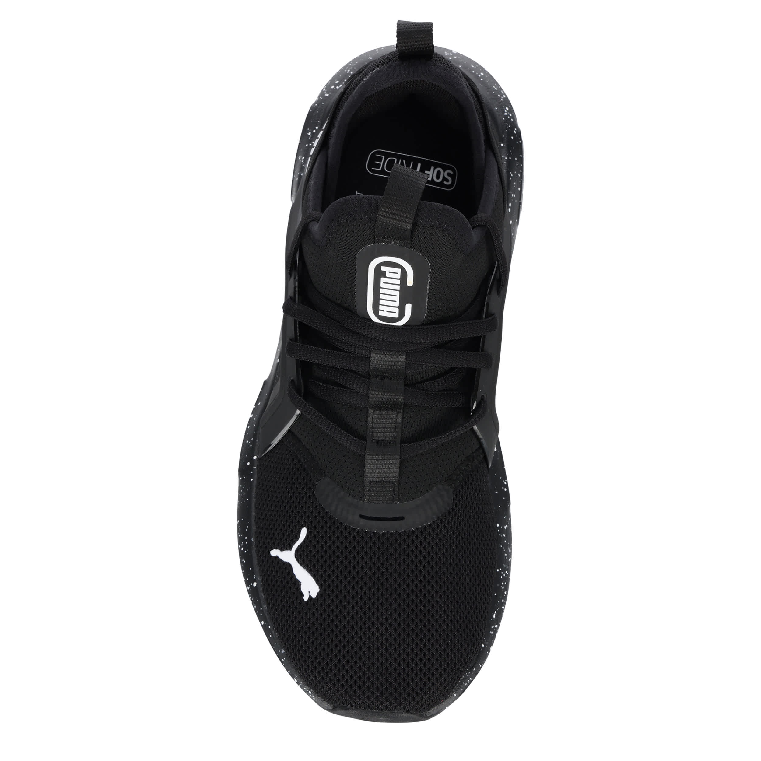PUMA-BOYS BIG KID SOFTRIDE ENZO 5 SNEAKER-BLACK & BLACK