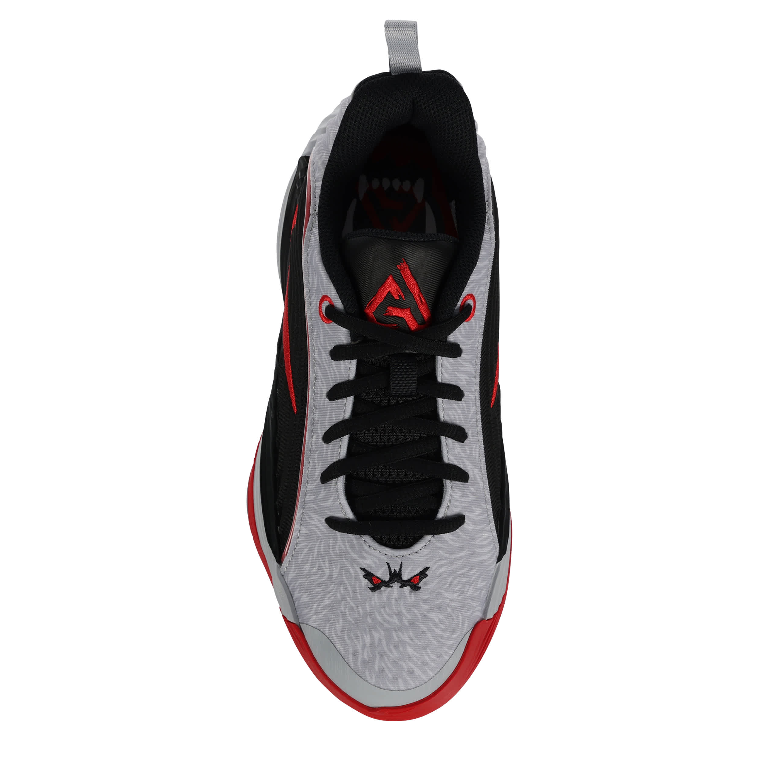 NIKE-BOYS BIG KID GIANNIS IMMORTALITY 5 BASKETBALL SHOE-GREY & RED