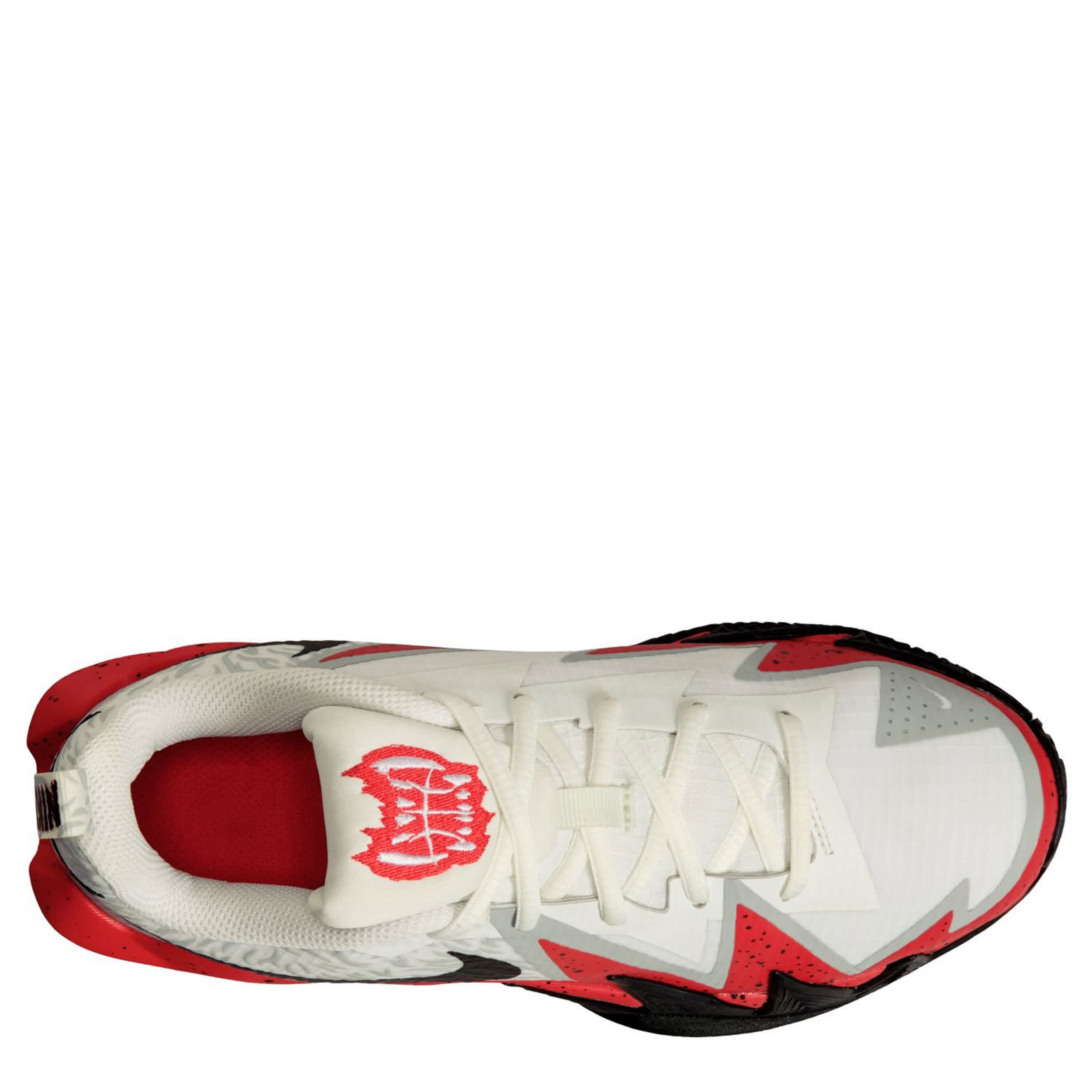 NIKE-BOYS BIG KID ST DYNAMITE SNEAKER-WHITE & RED