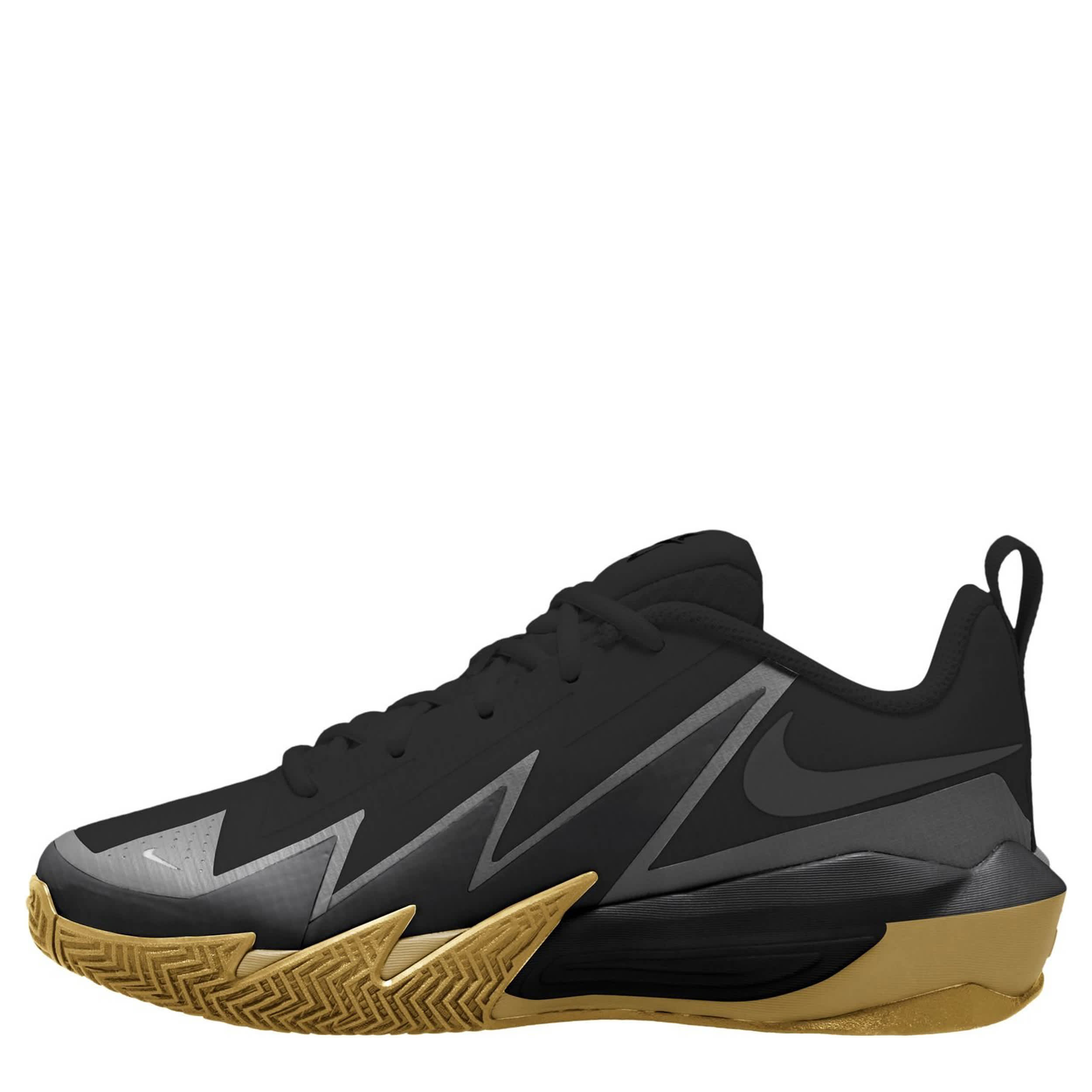 NIKE-BOYS BIG KID ST DYNAMITE BASKETBALL SHOE-BLACK & GREY