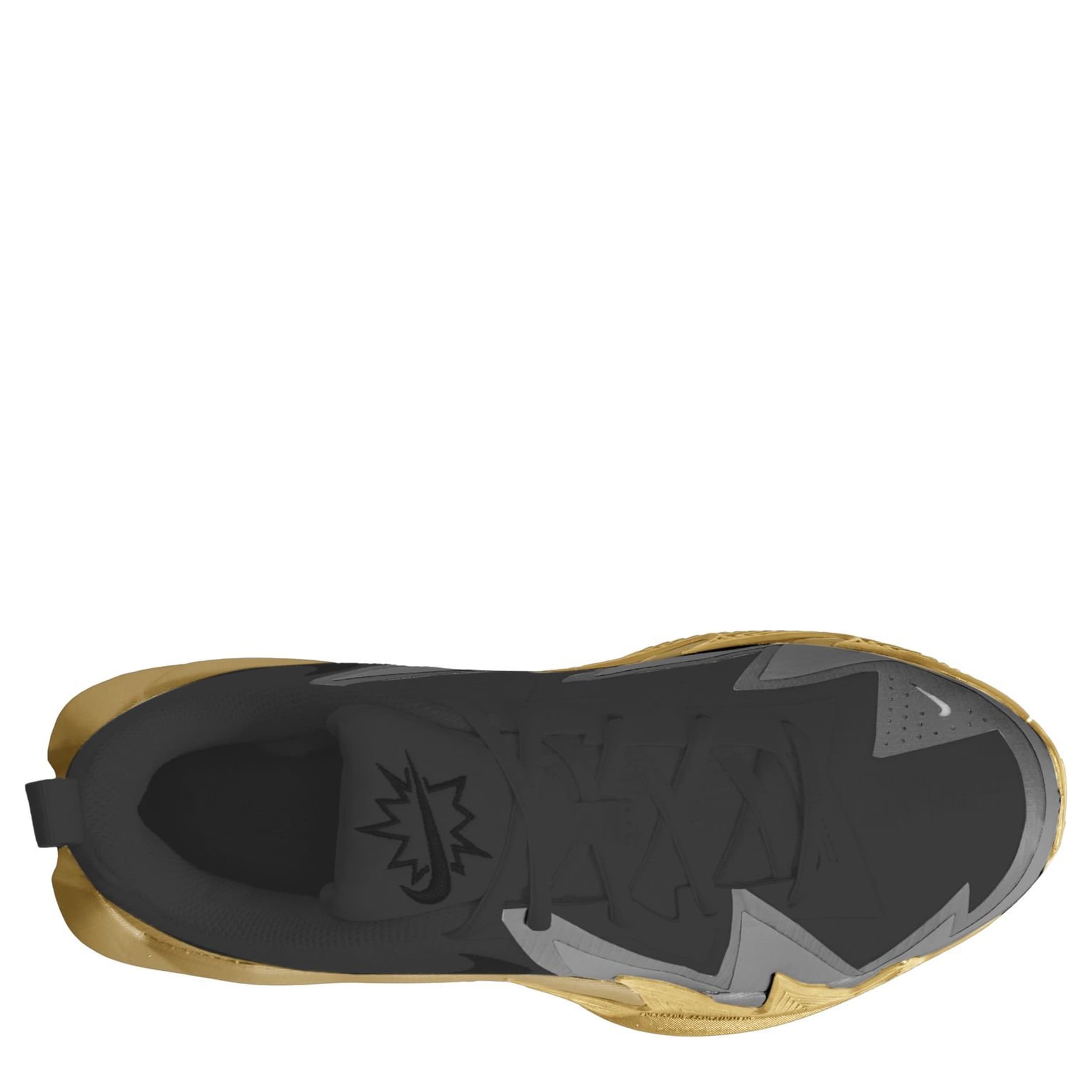 NIKE-BOYS BIG KID ST DYNAMITE BASKETBALL SHOE-BLACK & GREY