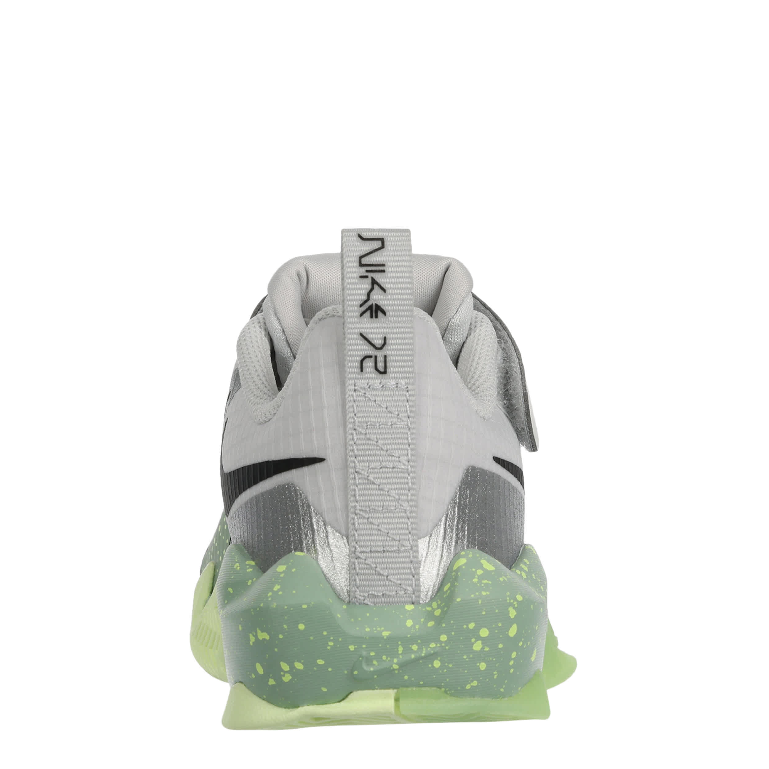 NIKE-BOYS LITTLE KID ST DYNAMITE SNEAKER-GREY & BRIGHT GREEN