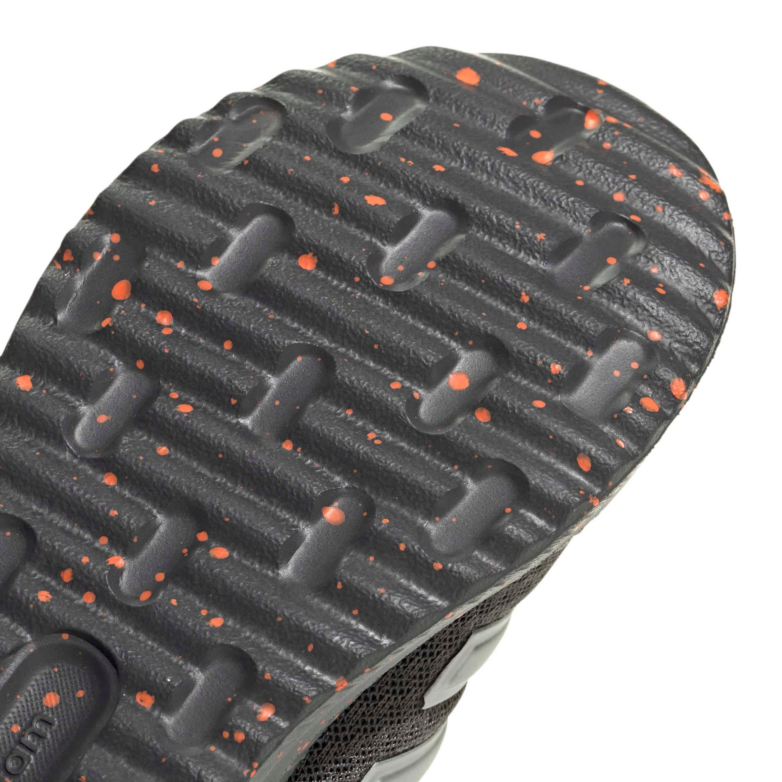 ADIDAS-GIRLS LITTLE KID X_PLR PATH SNEAKER-GREY & ORANGE