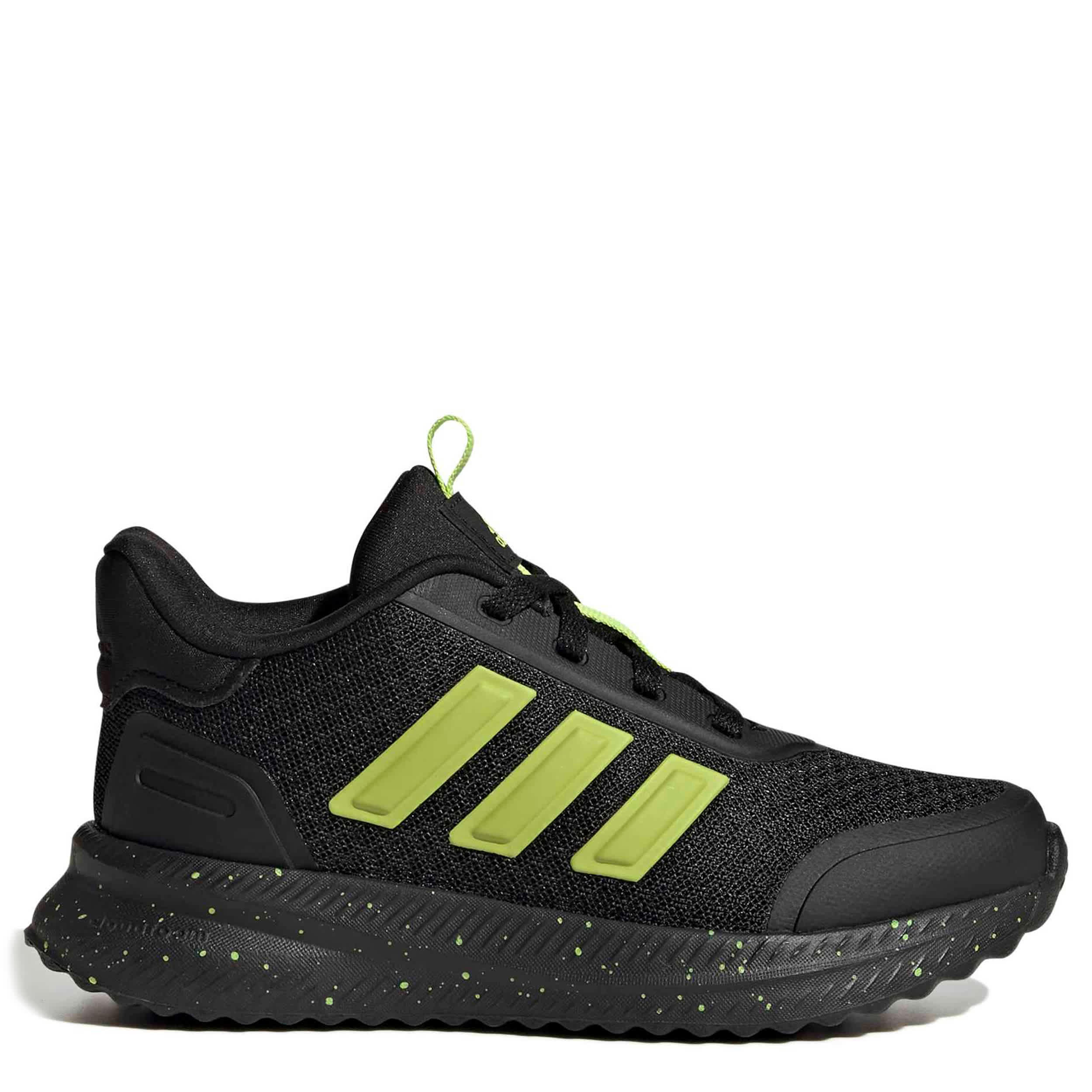 ADIDAS-BOYS LITTLE-BIG KID X_PLR PATH SNEAKER-BLACK & NEON
