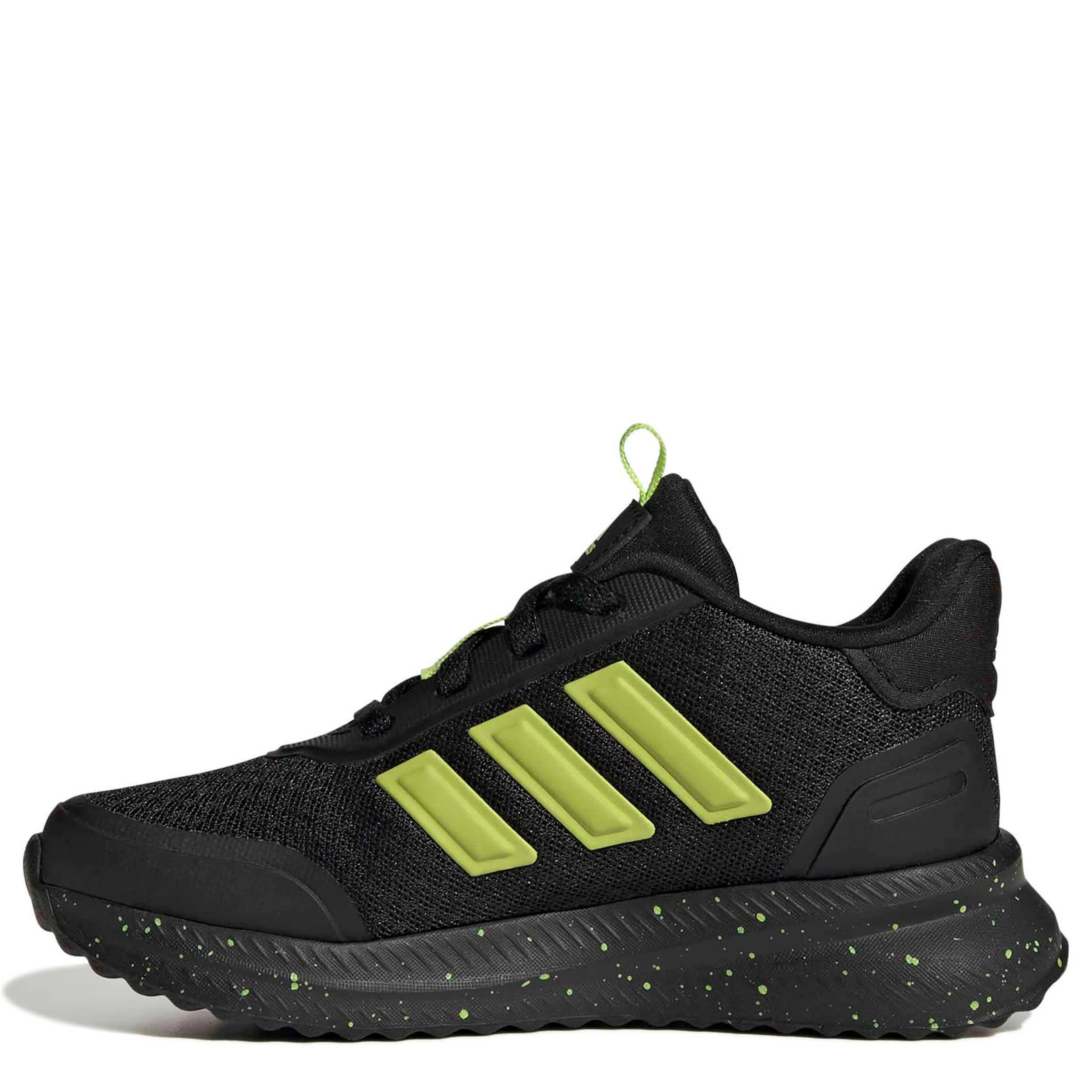ADIDAS-BOYS LITTLE-BIG KID X_PLR PATH SNEAKER-BLACK & NEON
