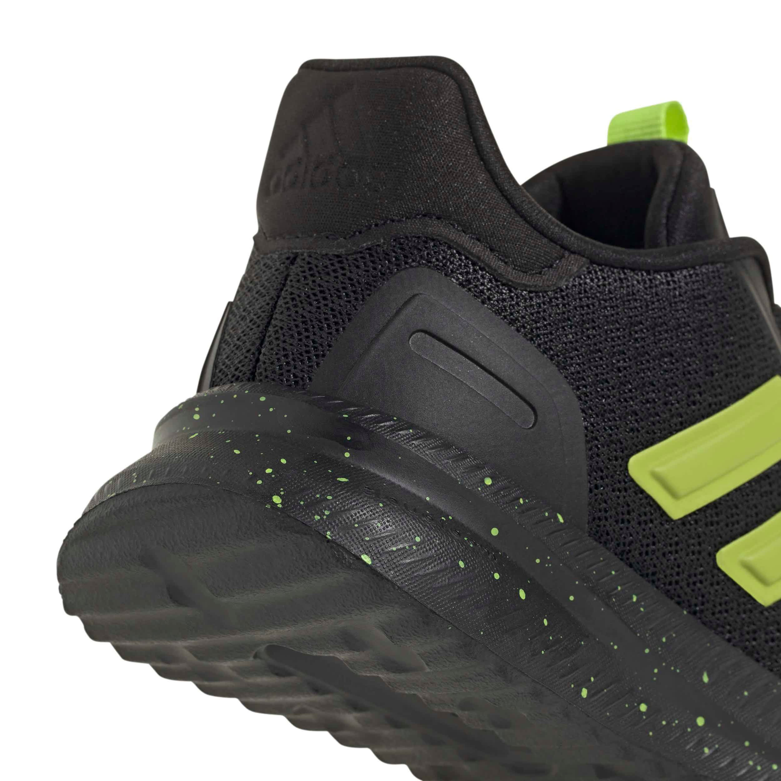 ADIDAS-BOYS LITTLE-BIG KID X_PLR PATH SNEAKER-BLACK & NEON
