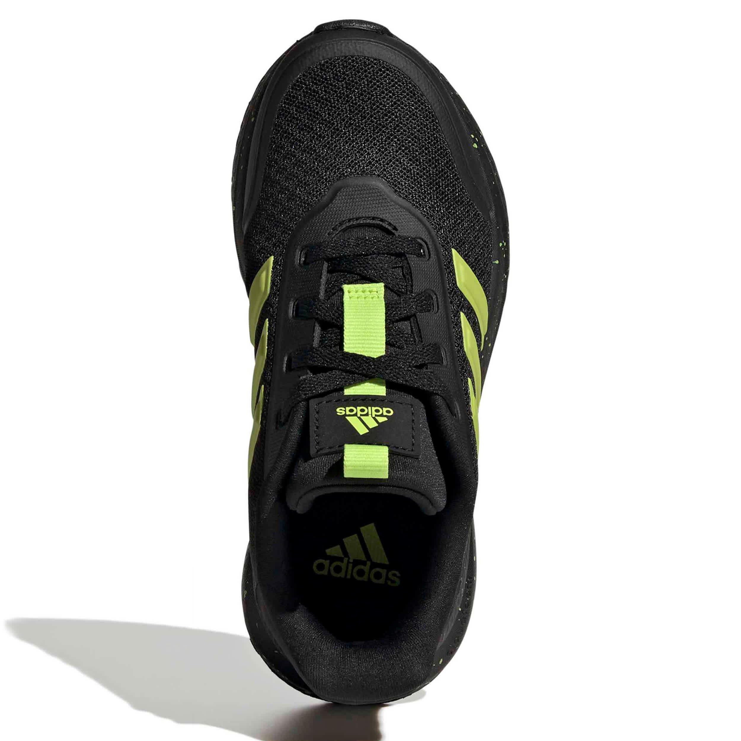 ADIDAS-BOYS LITTLE-BIG KID X_PLR PATH SNEAKER-BLACK & NEON