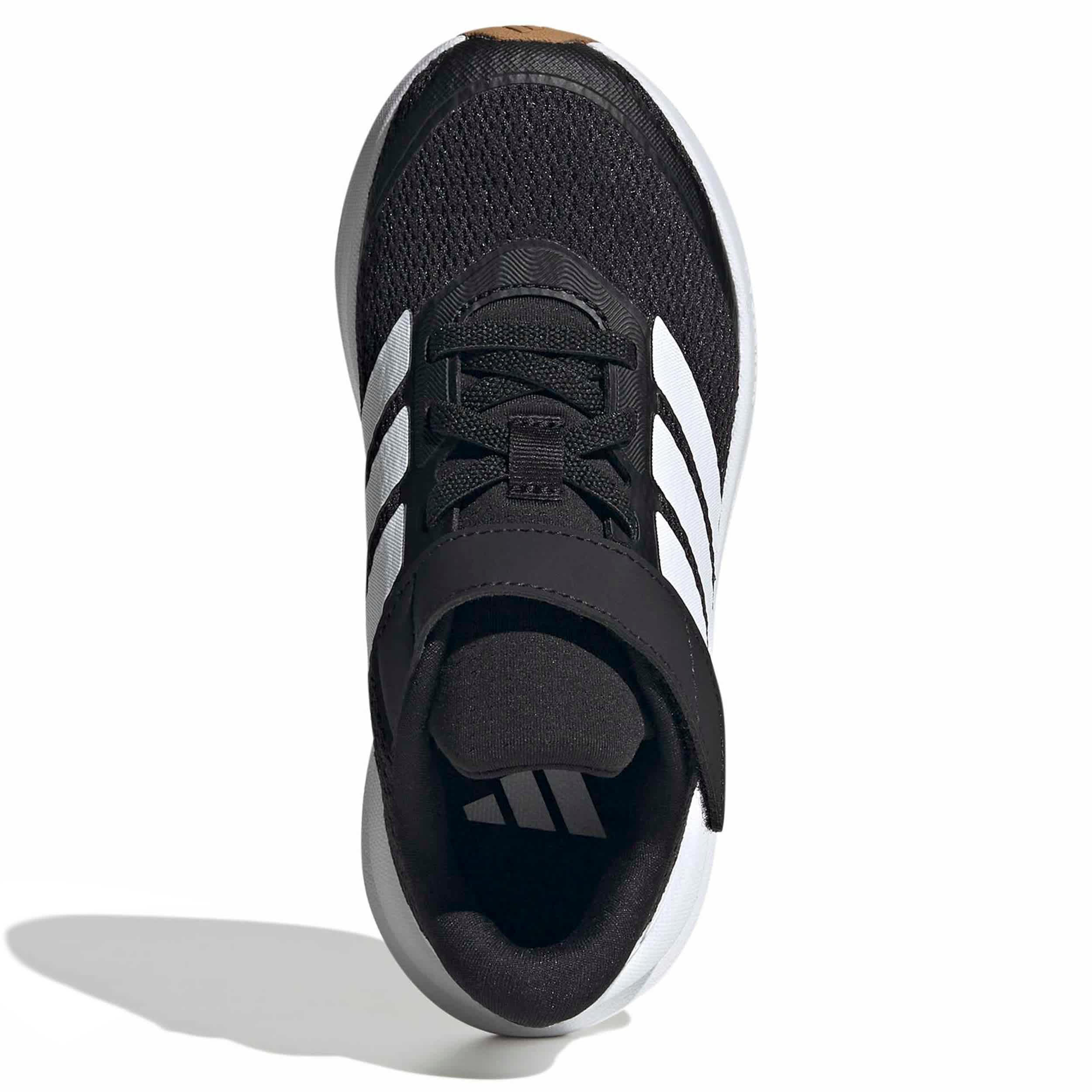 ADIDAS-BOYS LITTLE KID RUNFALCON 6 RUNNING SHOE-BLACK & WHITE