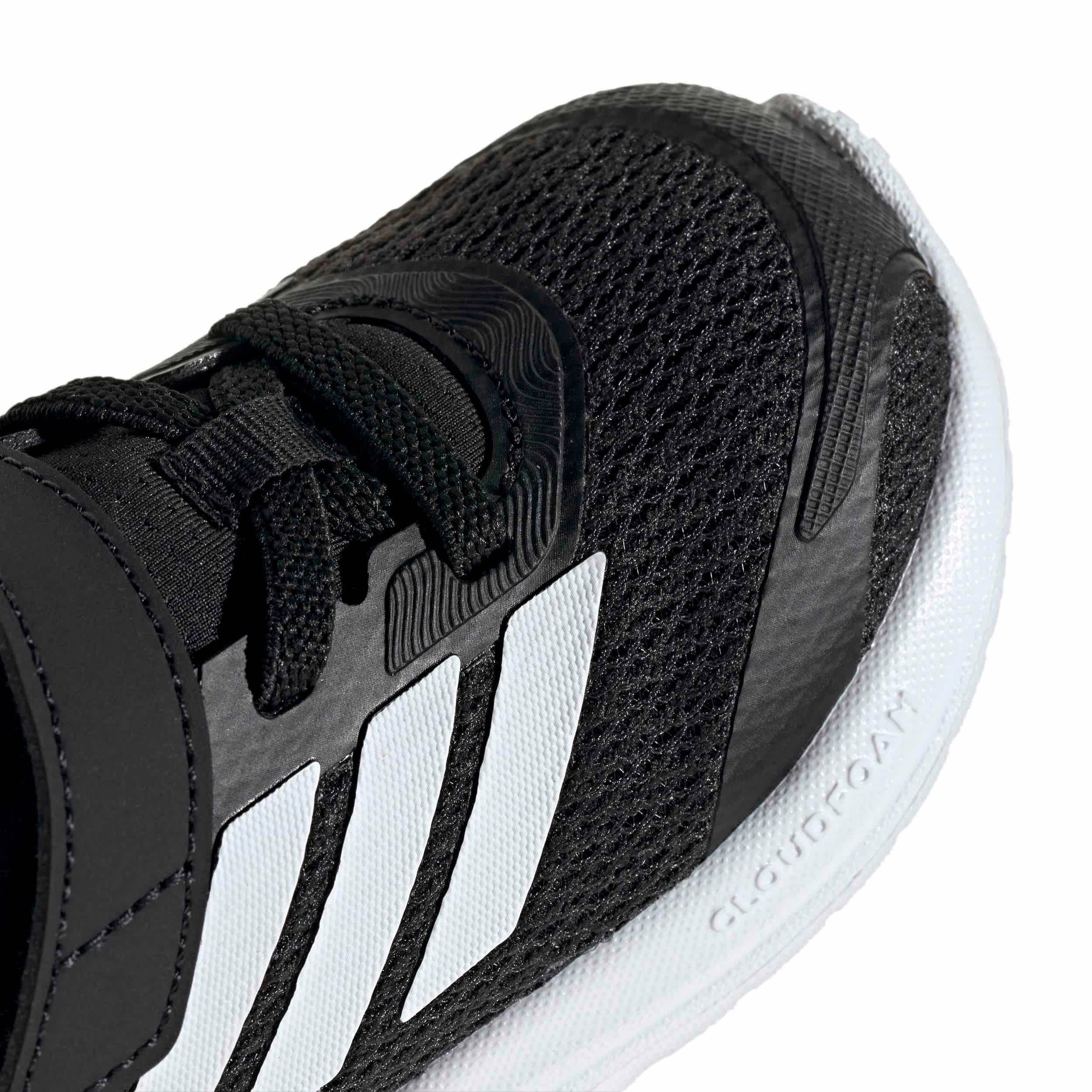ADIDAS-BOYS TODDLER RUNFALCON 6 RUNNING SHOE-BLACK & WHITE