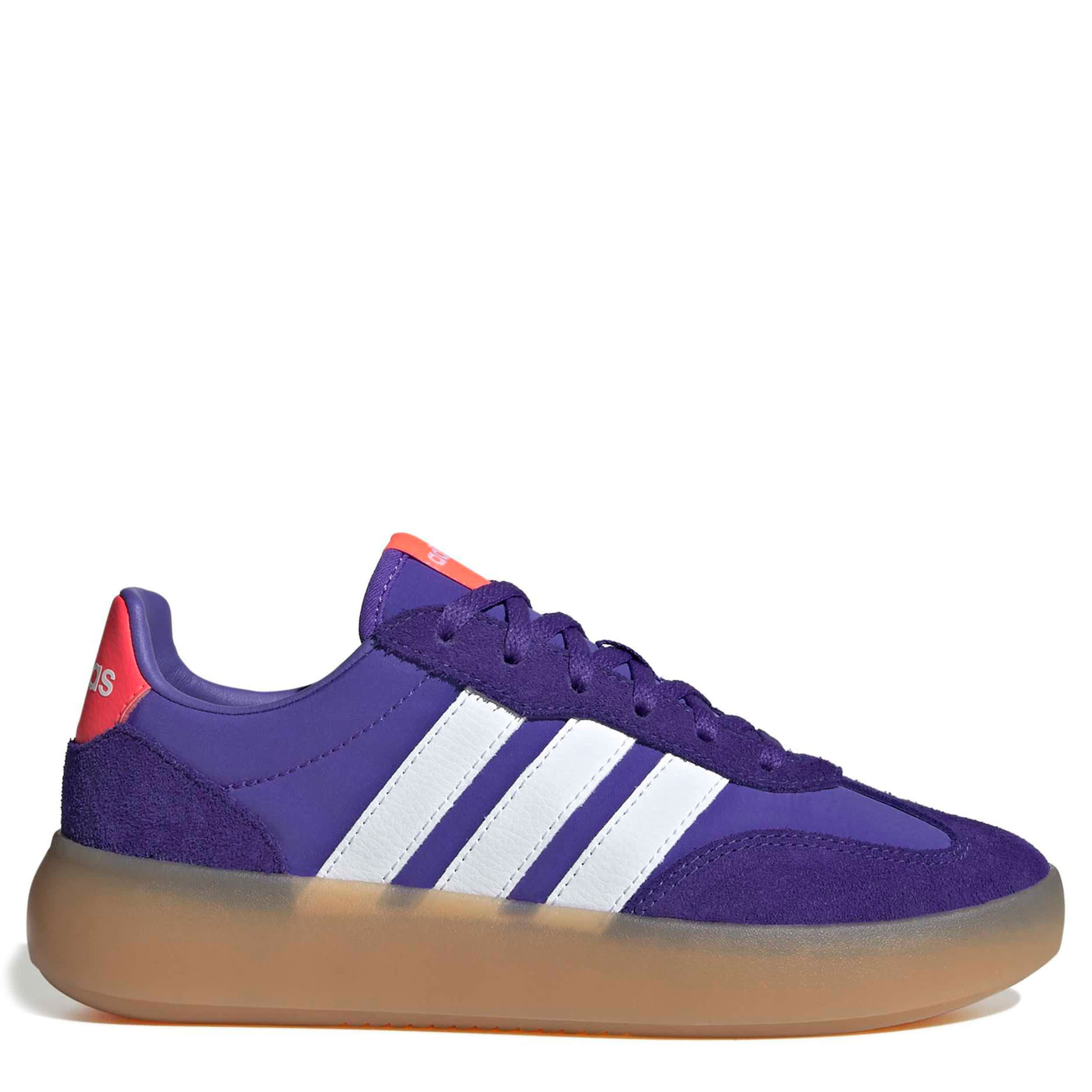 ADIDAS-GIRLS BIG KID BARREDA DECODE SNEAKER-PURPLE & WHITE