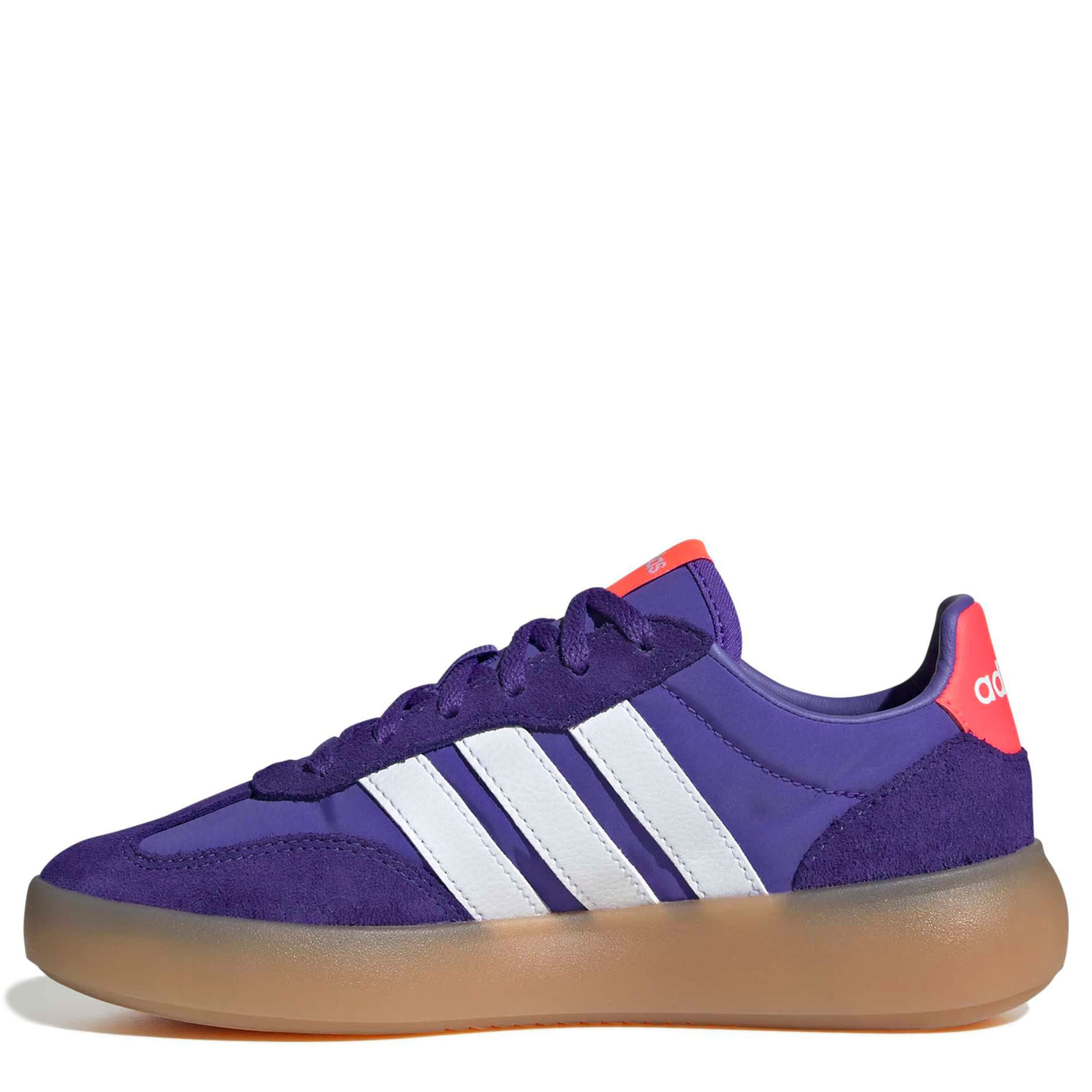 ADIDAS-GIRLS BIG KID BARREDA DECODE SNEAKER-PURPLE & WHITE