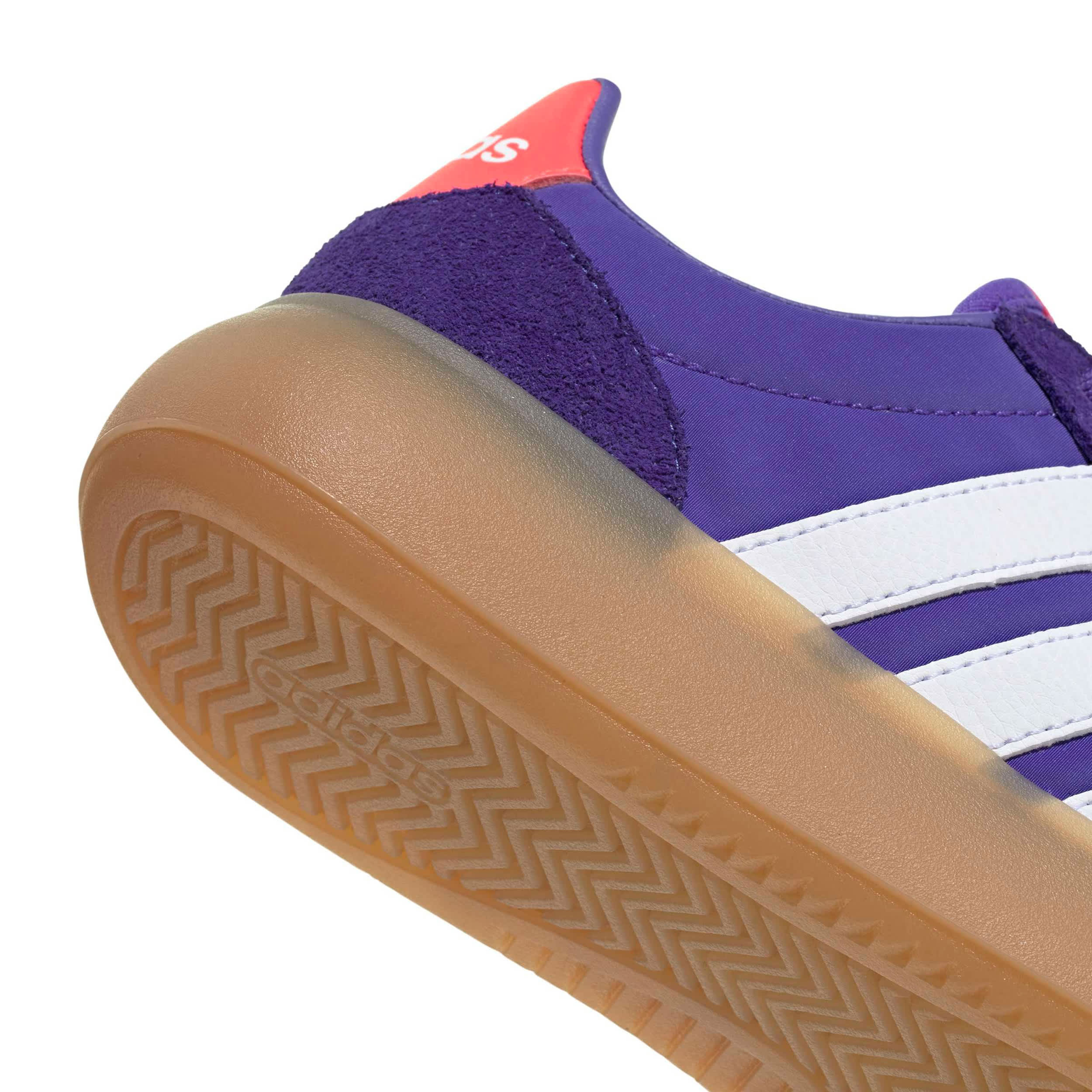 ADIDAS-GIRLS BIG KID BARREDA DECODE SNEAKER-PURPLE & WHITE