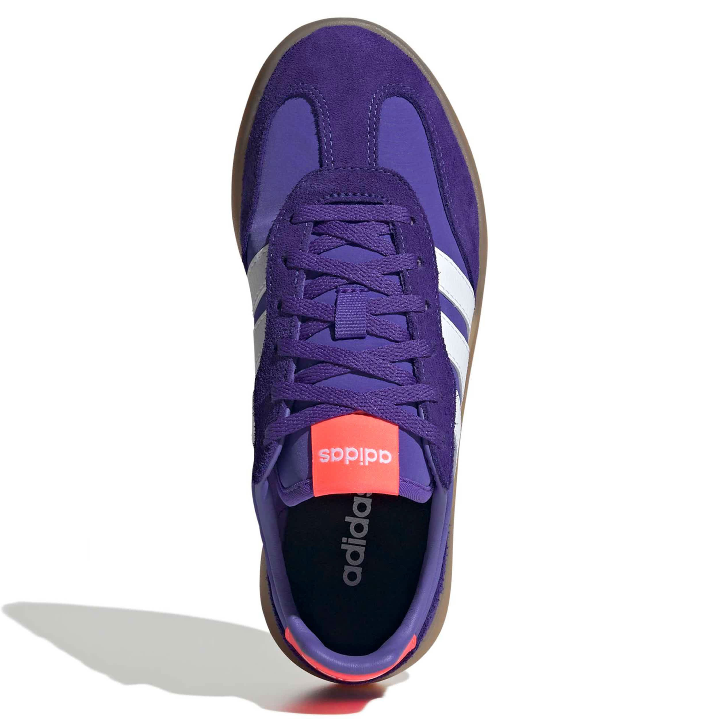 ADIDAS-GIRLS BIG KID BARREDA DECODE SNEAKER-PURPLE & WHITE