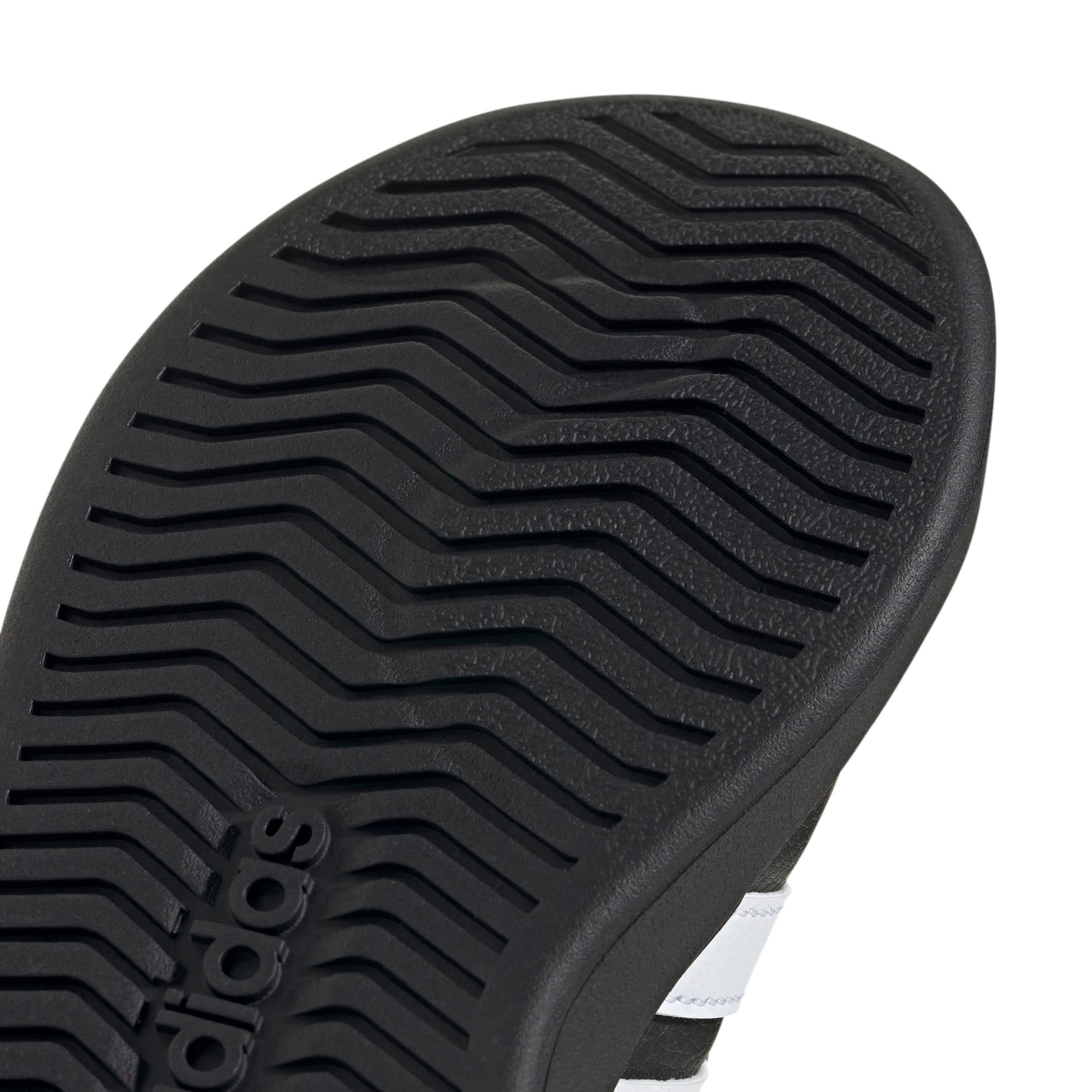 ADIDAS-BOYS LITTLE KID STREETALK SNEAKER-BLACK & WHITE