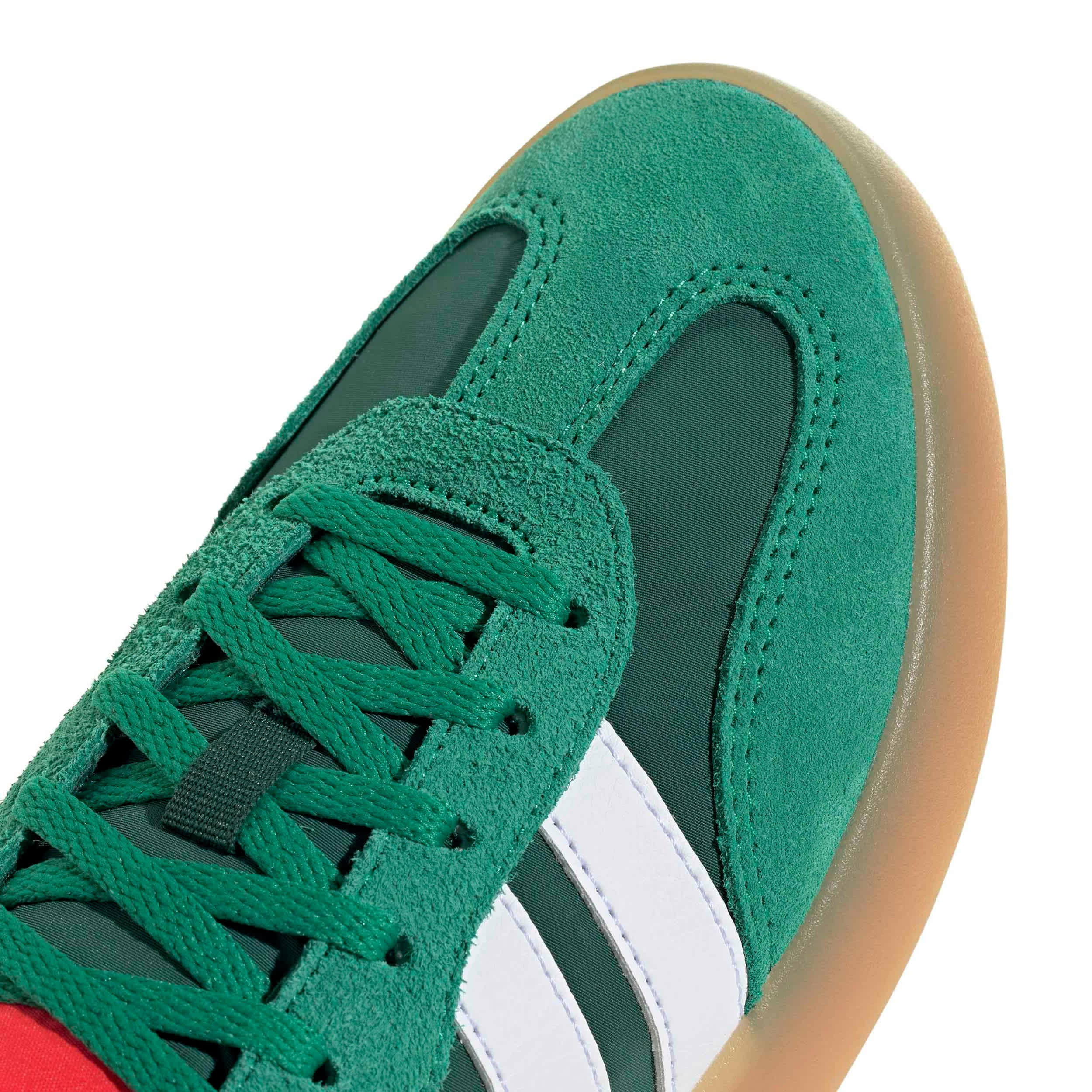 ADIDAS-BOYS BIG KID BARREDA DECODE SNEAKER-GREEN & WHITE