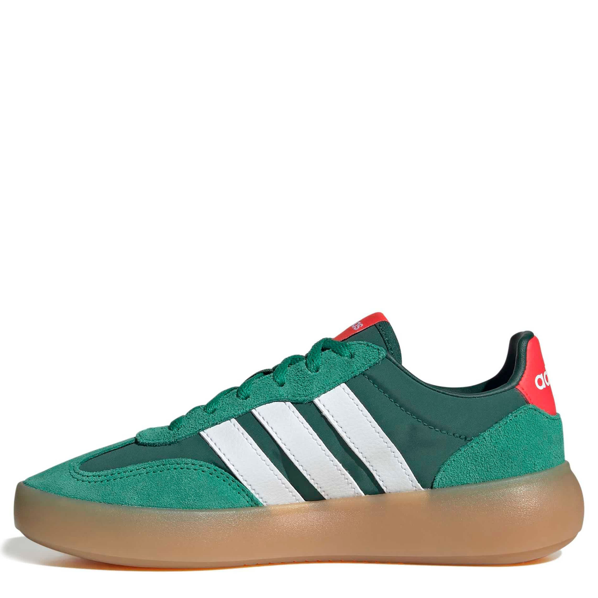 ADIDAS-BOYS BIG KID BARREDA DECODE SNEAKER-GREEN & WHITE