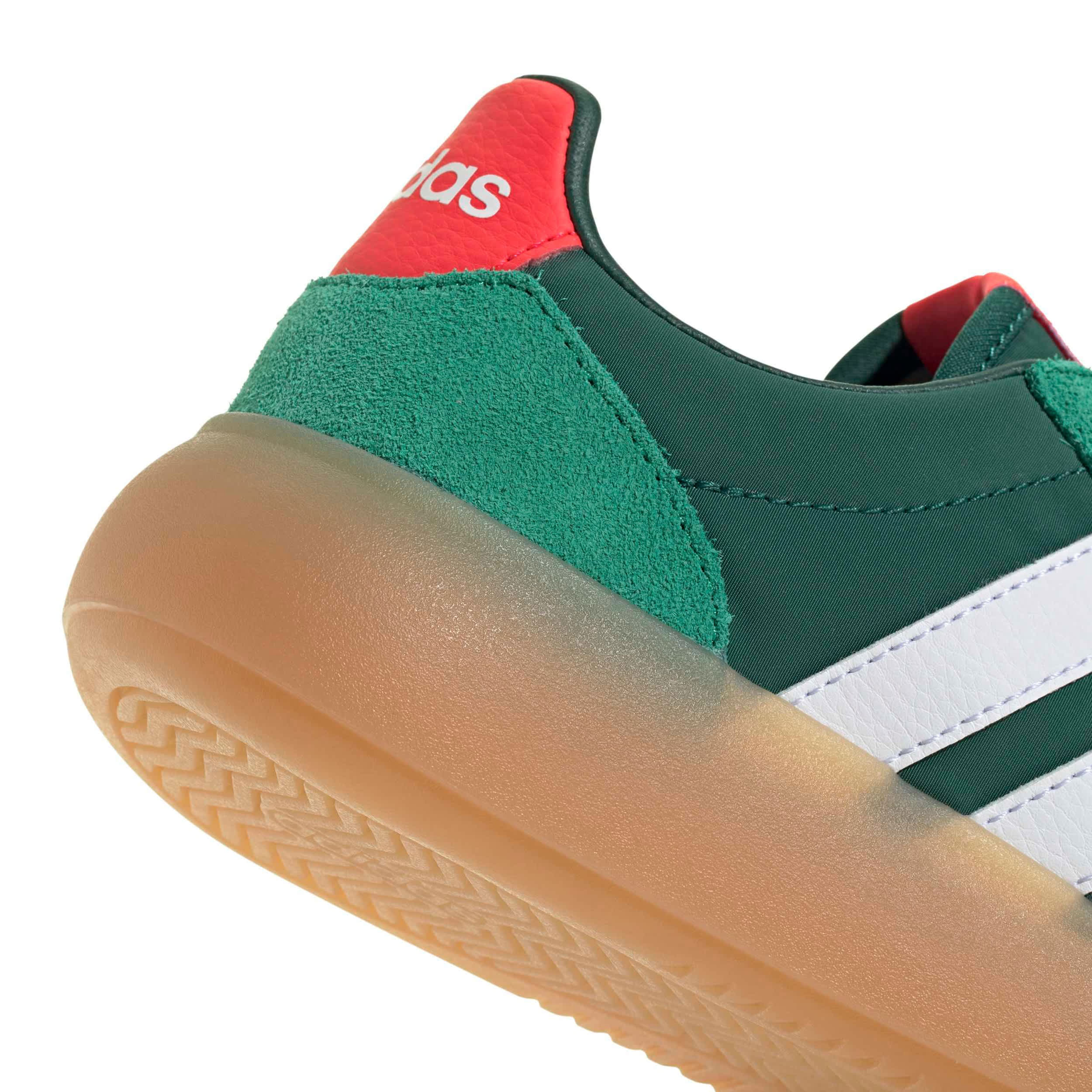 ADIDAS-BOYS BIG KID BARREDA DECODE SNEAKER-GREEN & WHITE