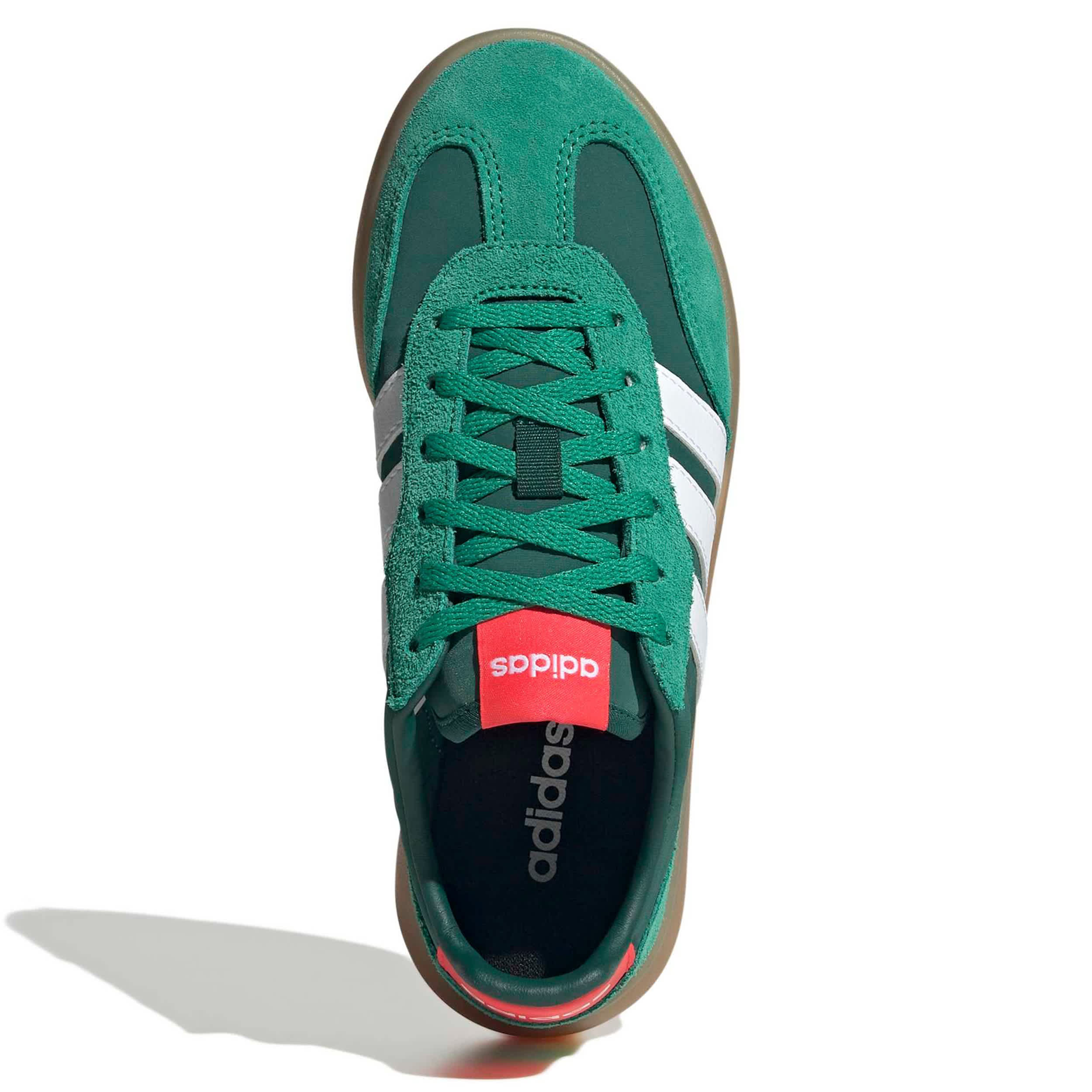 ADIDAS-BOYS BIG KID BARREDA DECODE SNEAKER-GREEN & WHITE