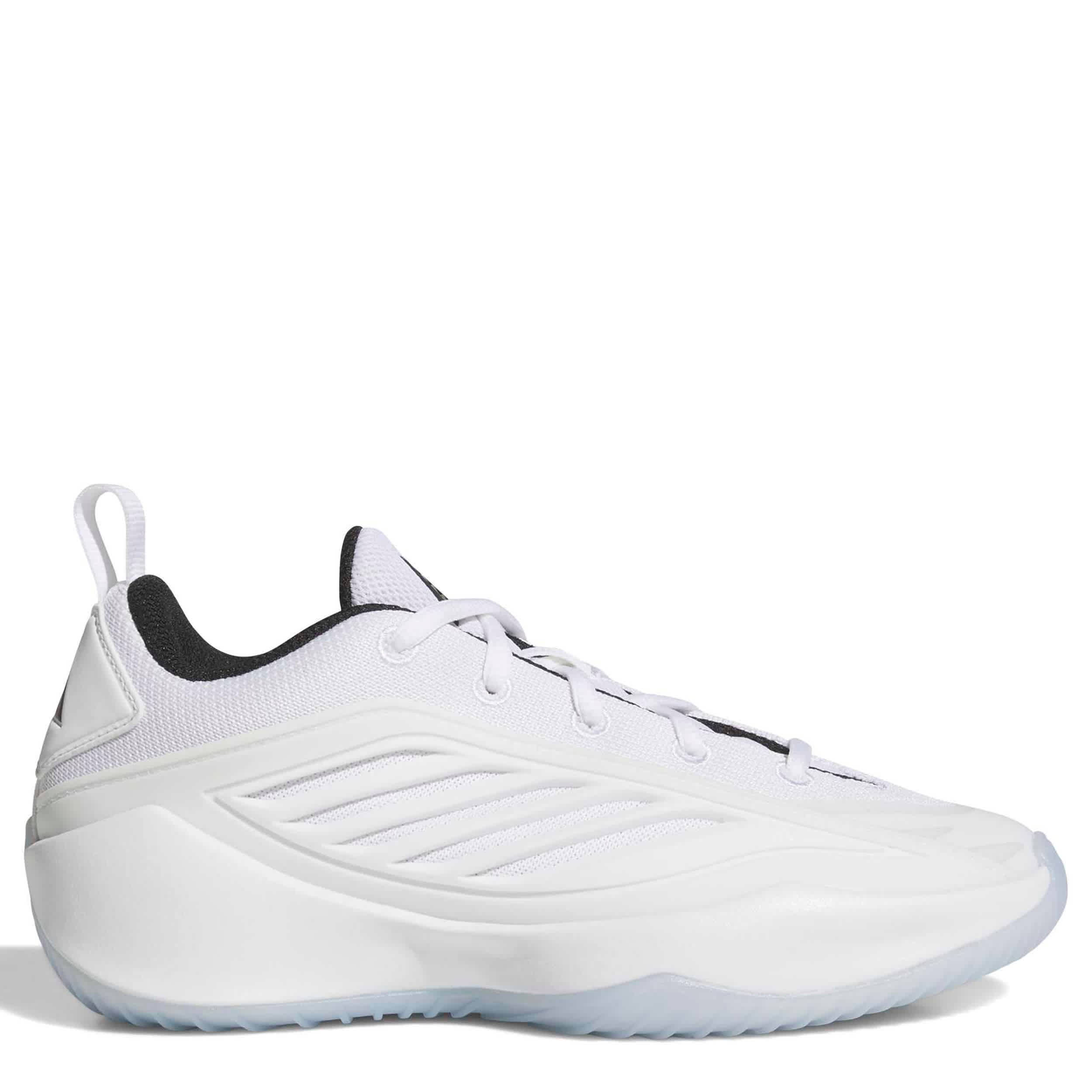ADIDAS-BOYS BIG KID BELIEVE THAT BASKETBALL SHOE-WHITE & BLACK