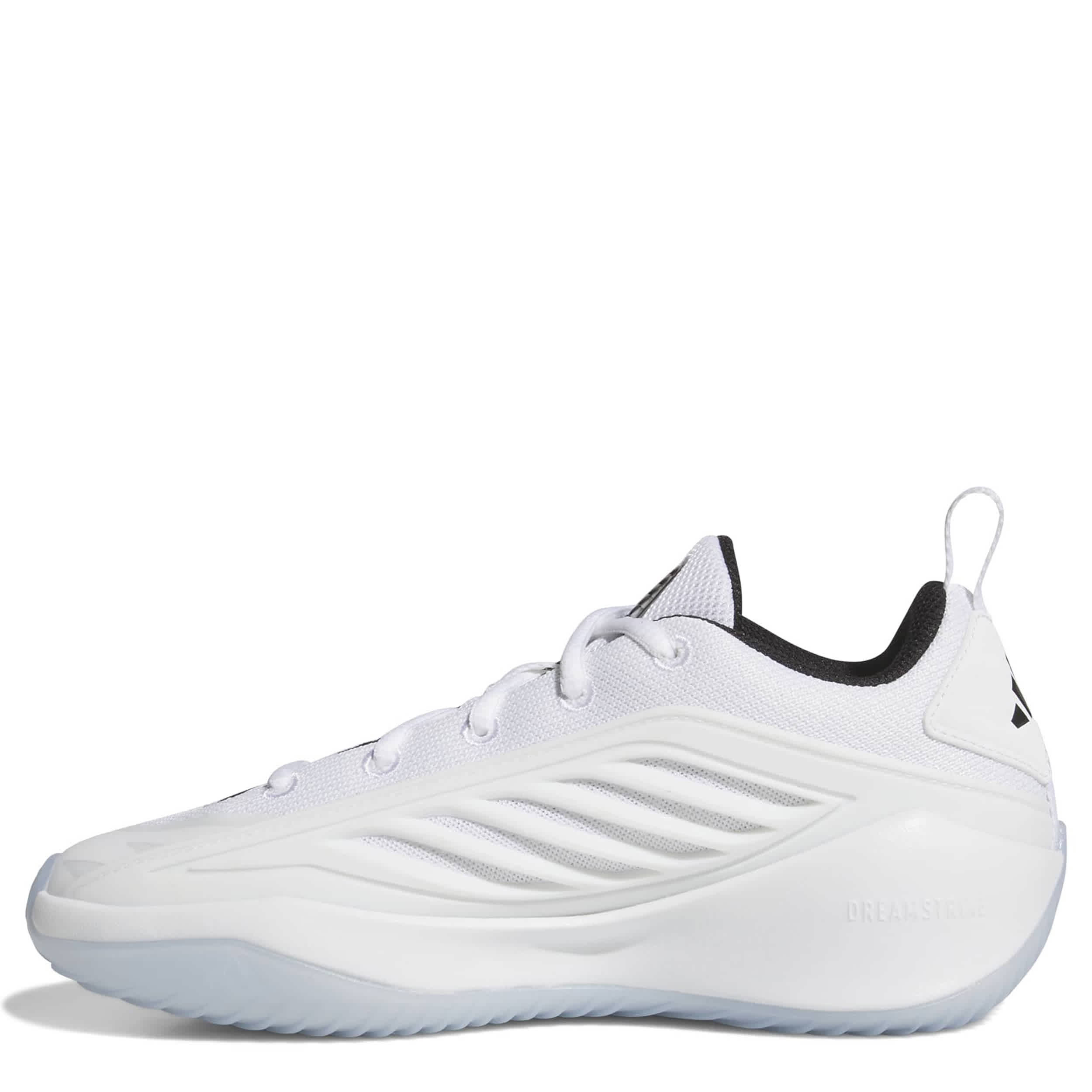 ADIDAS-BOYS BIG KID BELIEVE THAT BASKETBALL SHOE-WHITE & BLACK