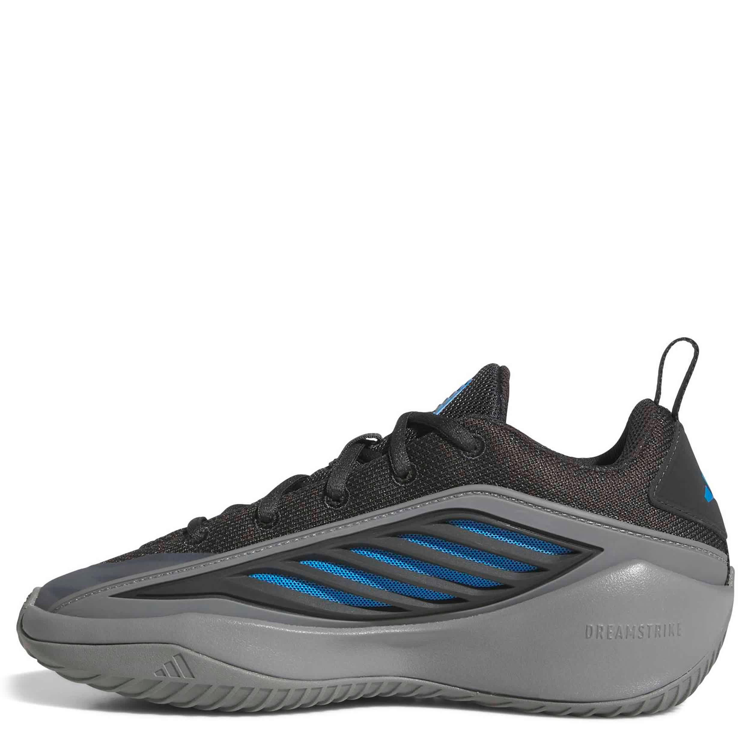 ADIDAS-BOYS BIG KID BELIEVE THAT BASKETBALL SHOE-GREY & BLUE