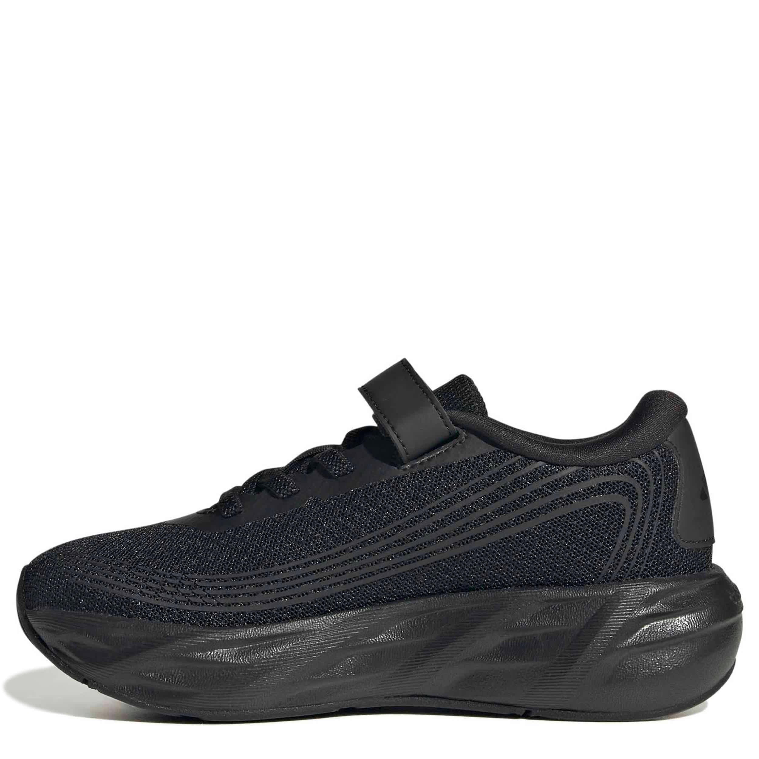 ADIDAS-BOYS LITTLE KID GALAXY 8 RUNNING SHOE-BLACK & 