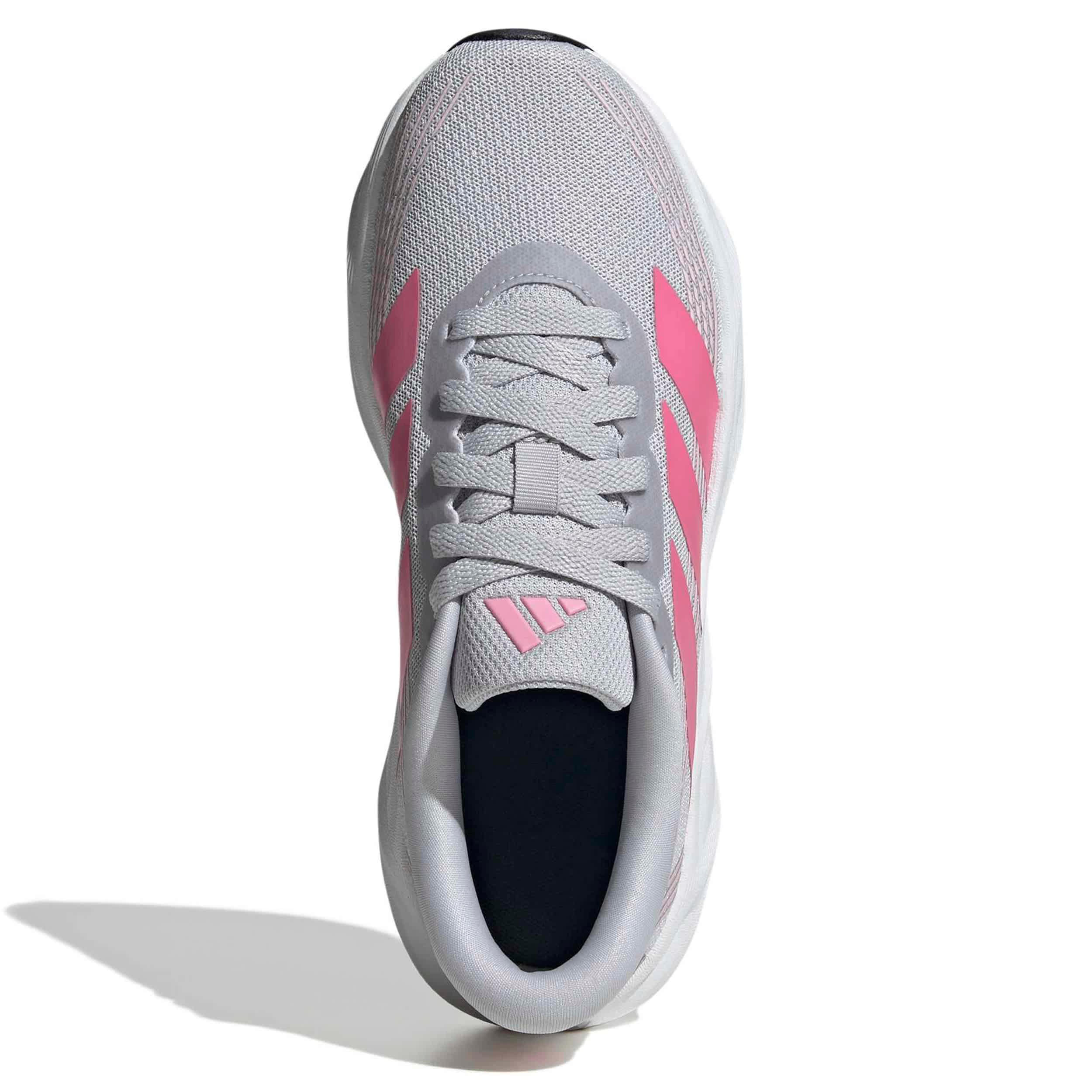 ADIDAS-GIRLS BIG KID GALAXY 8 RUNNING SHOE-GREY & PINK