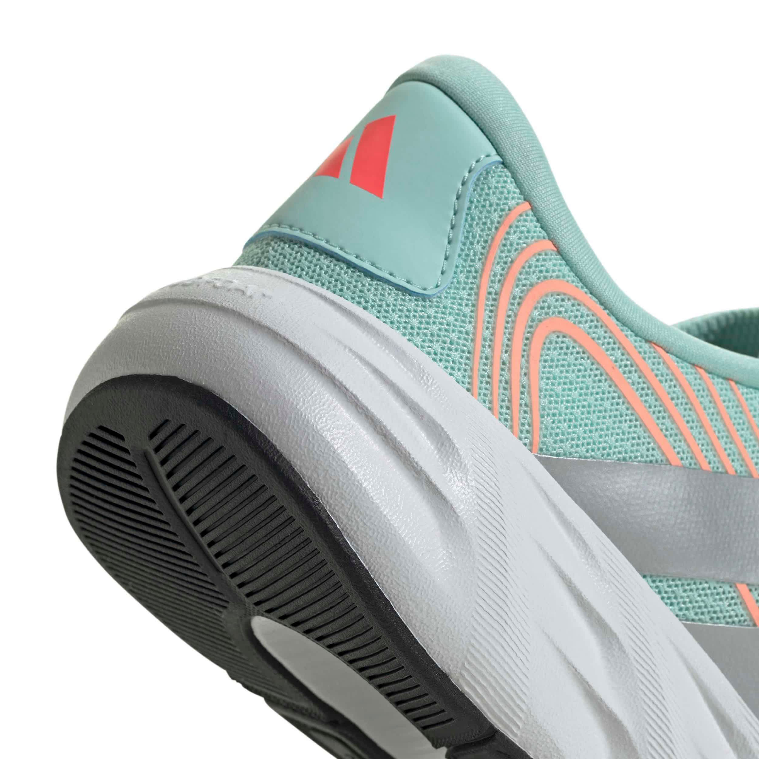 ADIDAS-GIRLS BIG KID GALAXY 8 RUNNING SHOE-AQUA & GREY